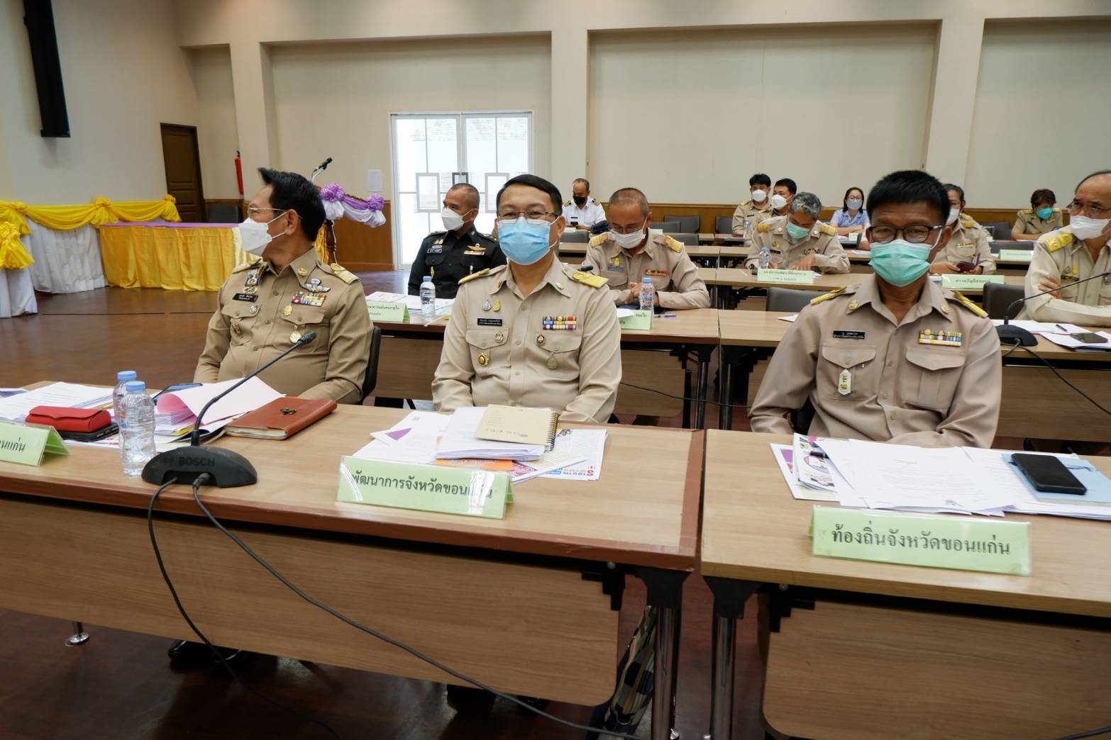 พช.ขอนแก่น : ร่วมการประชุมหัวหน้าส่วนราชการ หัวหน้าหน่วยงานรัฐวิสาหกิจ จังหวัดขอนแก่น ครั้งที่ 4/2565