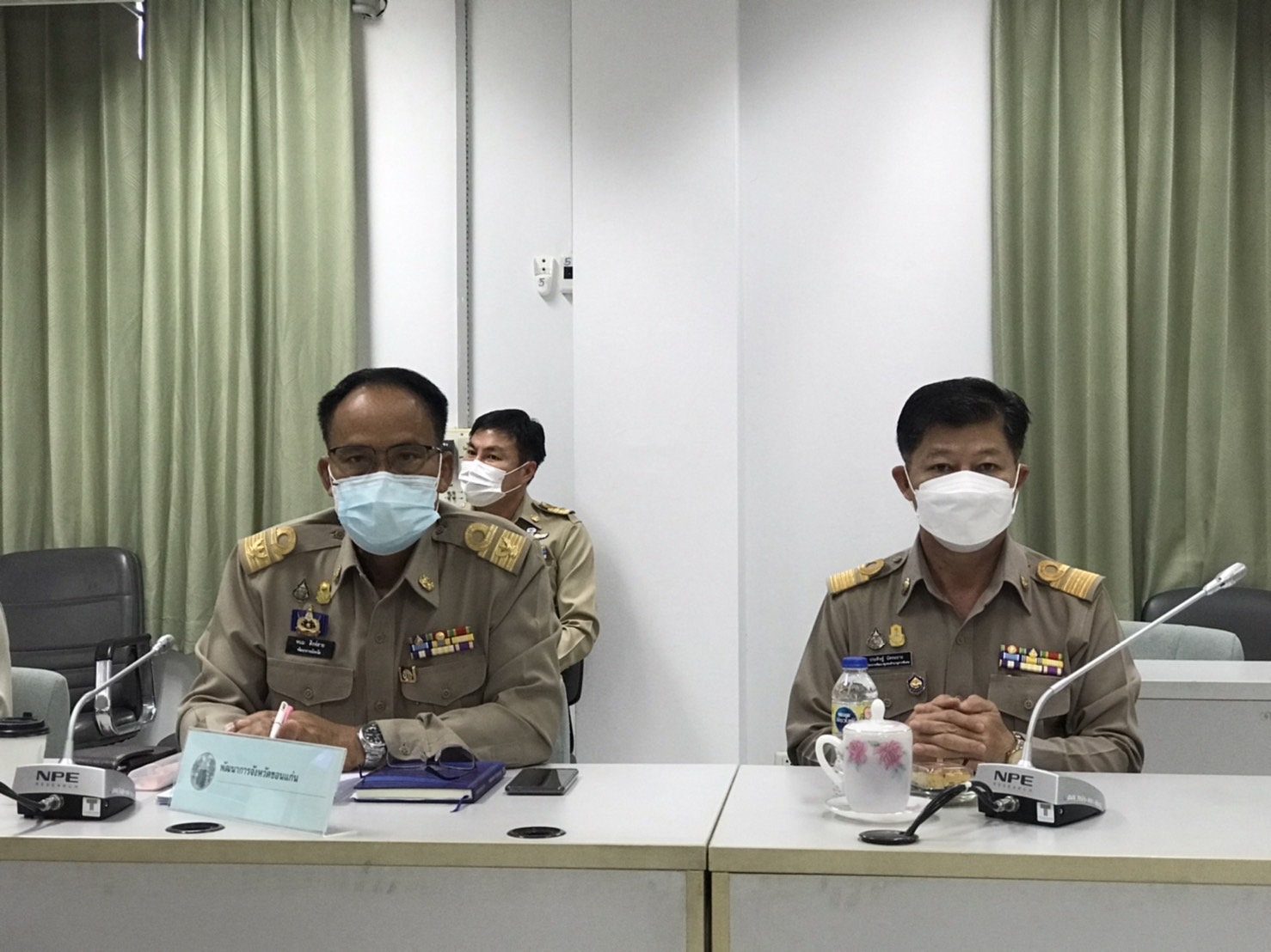 พช.ขอนแก่น : ร่วมประชุมเพื่อขับเคลื่อนและติดตามนโยบายของรัฐบาลและภารกิจสำคัญของกระทรวงมหาดไทย ประจำปีงบประมาณ พ.ศ. 2565 (เดือนเมษายน 2565) ผ่านระบบวีดิทัศน์ทางไกล (VCS) 