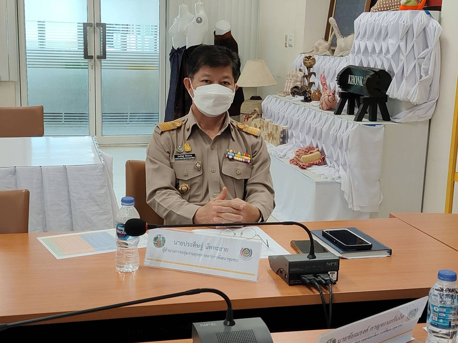 พช.ขอนแก่น : ร่วมรับฟังการประชุมสร้างความเข้าใจในการดำเนินงานภายใต้บันทึกข้อตกลงความร่วมมือในการแก้ไขปัญหาความยากจนเชิงบูรณาการ ระหว่าง กรมการพัฒนาชุมชน กับ มูลนิธิป่อเต็กตึ๊ง ระยะที่ 3 ภาคตะวันออกเฉียงเหนือ ผ่านระบบออนไลน์ (Zoom Cloud Meeting)