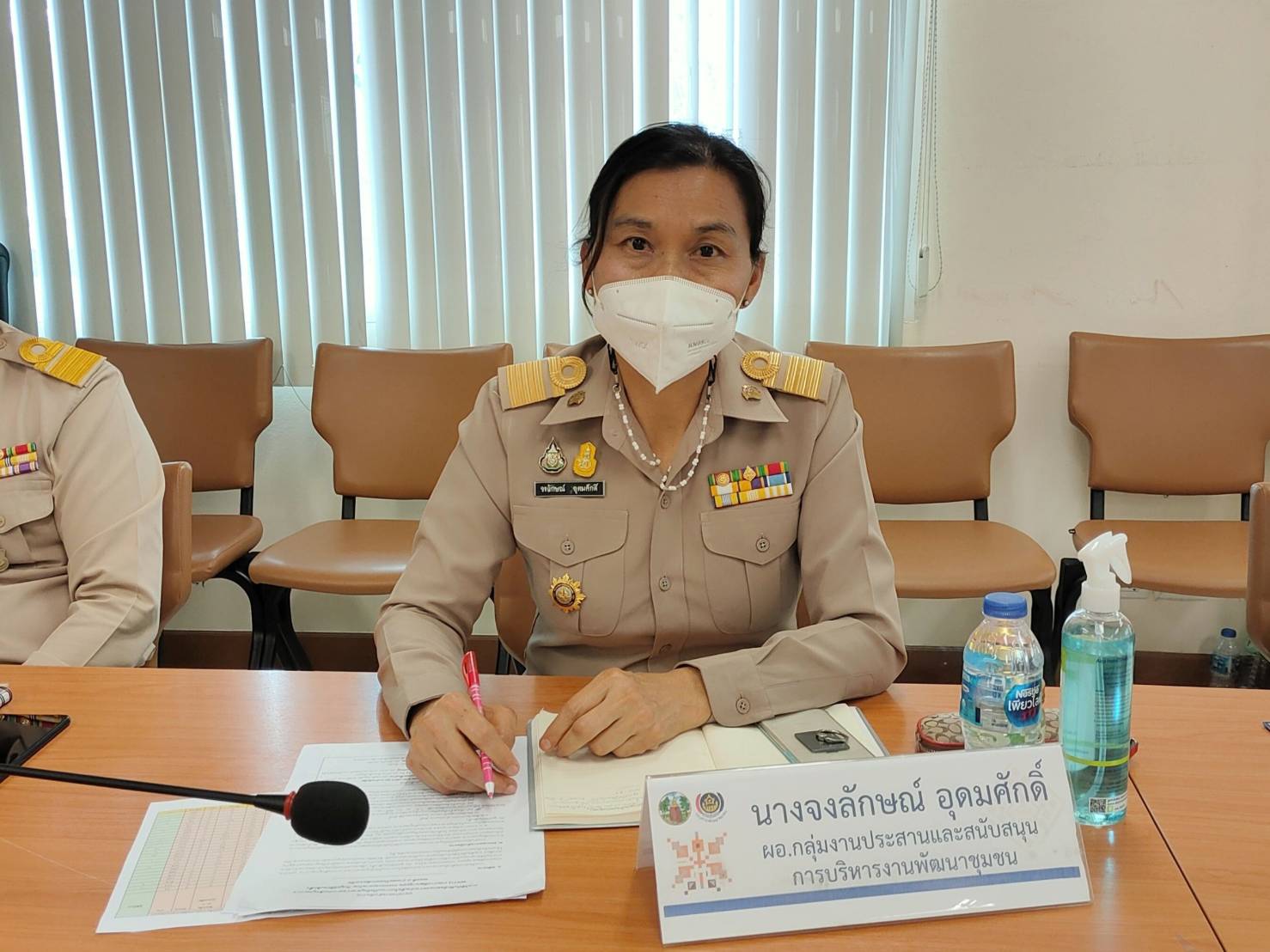 พช.ขอนแก่น : ร่วมรับฟังการประชุมสร้างความเข้าใจในการดำเนินงานภายใต้บันทึกข้อตกลงความร่วมมือในการแก้ไขปัญหาความยากจนเชิงบูรณาการ ระหว่าง กรมการพัฒนาชุมชน กับ มูลนิธิป่อเต็กตึ๊ง ระยะที่ 3 ภาคตะวันออกเฉียงเหนือ ผ่านระบบออนไลน์ (Zoom Cloud Meeting)