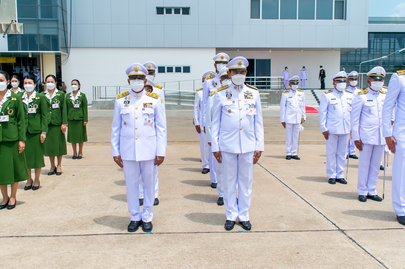 พช.ขอนแก่น : เฝ้าส่งเสด็จสมเด็จพระกนิษฐาธิราชเจ้า กรมสมเด็จพระเทพรัตนราชสุดา ฯ สยามบรมราชกุมารี เสด็จพระราชดําเนินไปทรงปฏิบัติพระราชกรณียกิจในพื้นที่จังหวัดขอนแก่น และจังหวัดมหาสารคาม ณ ท่าอากาศยานนานาชาติขอนแก่น