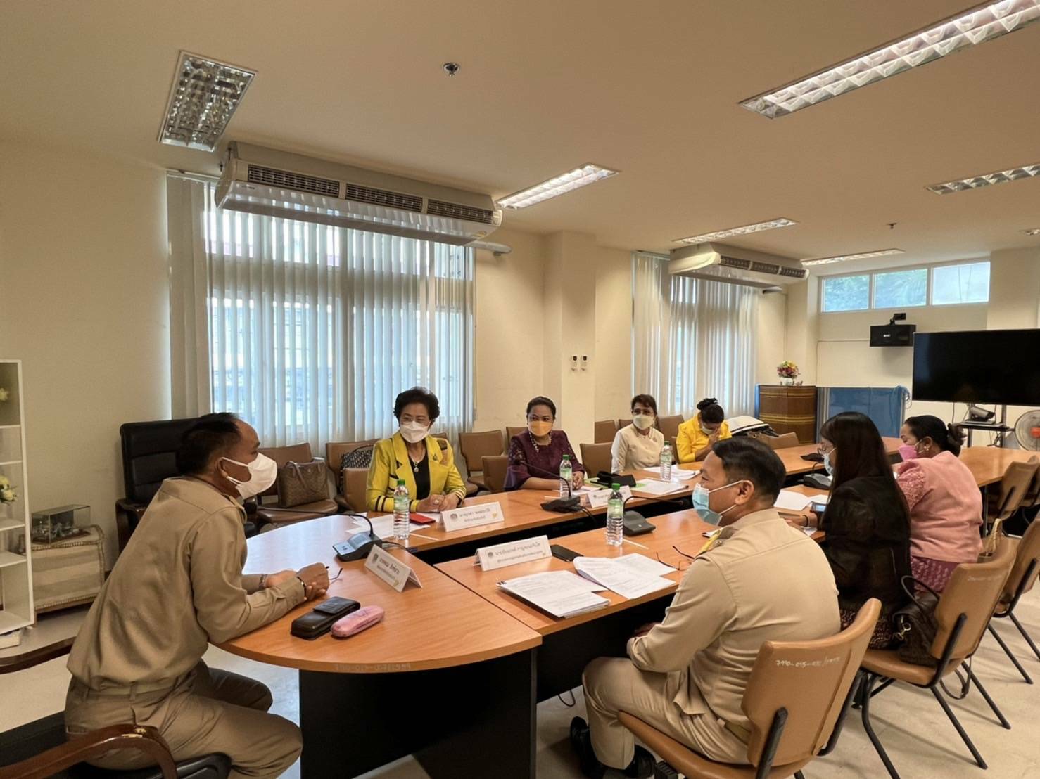 พช.ขอนแก่น : ประชุมคณะกรรมพัฒนาสตรีจังหวัดขอนแก่น(กพสจ.)