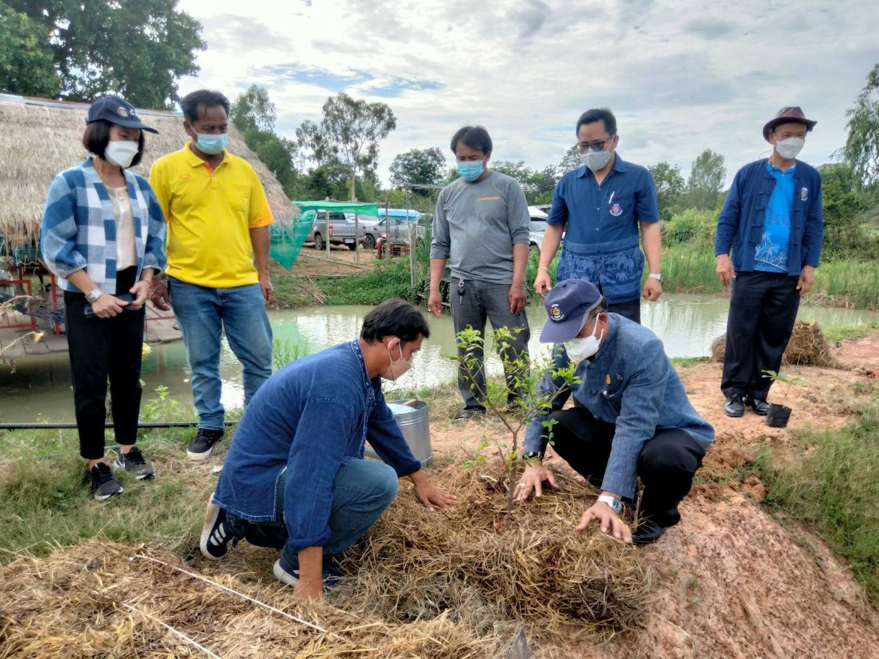 พช.ขอนแก่น : ลงพื้นที่ขับเคลื่อนงานตามภารกิจสำคัญของกรมการพัฒนาชุมชน ปี 2565