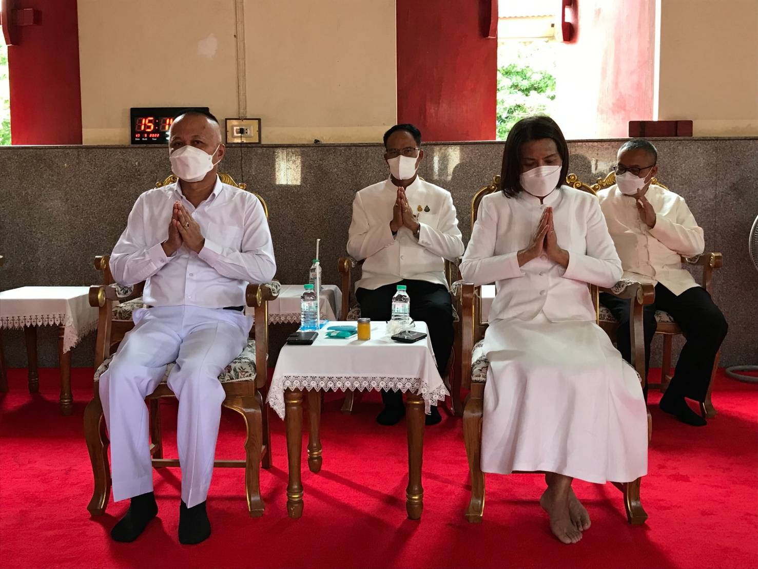 พช.ขอนแก่น : ร่วมกิจกรรมส่งเสริมพระพุทธศาสนา เนื่องในวันวิสาขบูชา ประจำปี พ.ศ. 2565 เพื่อความเป็นสิริมงคล