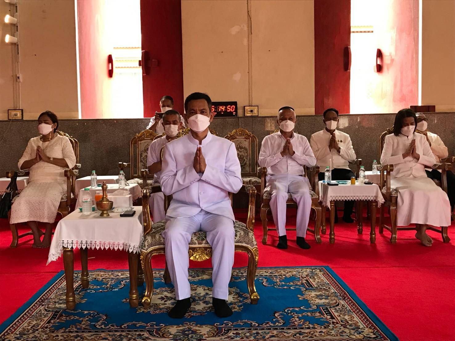 พช.ขอนแก่น : ร่วมกิจกรรมส่งเสริมพระพุทธศาสนา เนื่องในวันวิสาขบูชา ประจำปี พ.ศ. 2565 เพื่อความเป็นสิริมงคล