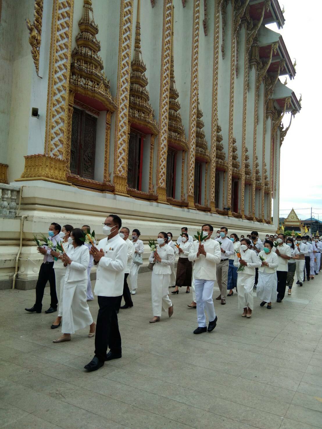 พช.ขอนแก่น : ร่วมกิจกรรมส่งเสริมพระพุทธศาสนา เนื่องในวันวิสาขบูชา ประจำปี พ.ศ. 2565 เพื่อความเป็นสิริมงคล