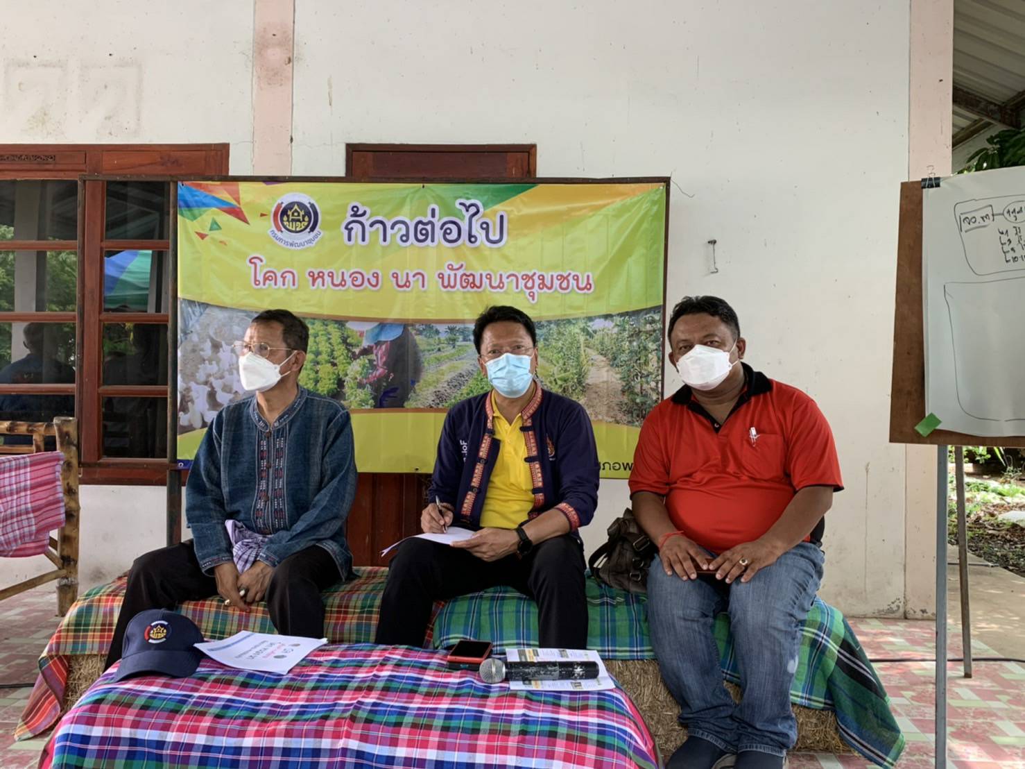 พช.ขอนแก่น :นายสุรศักดิ์ อักษรกุล รองอธิบดีกรมการพัฒนาชุมชน ตรวจเยี่ยมและติดตามผลการดำเนินงานโครงการพัฒนาพื้นที่ต้นแบบการพัฒนาคุณภาพชีวิต  ตามหลักทฤษฎีใหม่ประยุกต์สู่ “โคก หนอง นา โมเดล” จังหวัดขอนแก่น