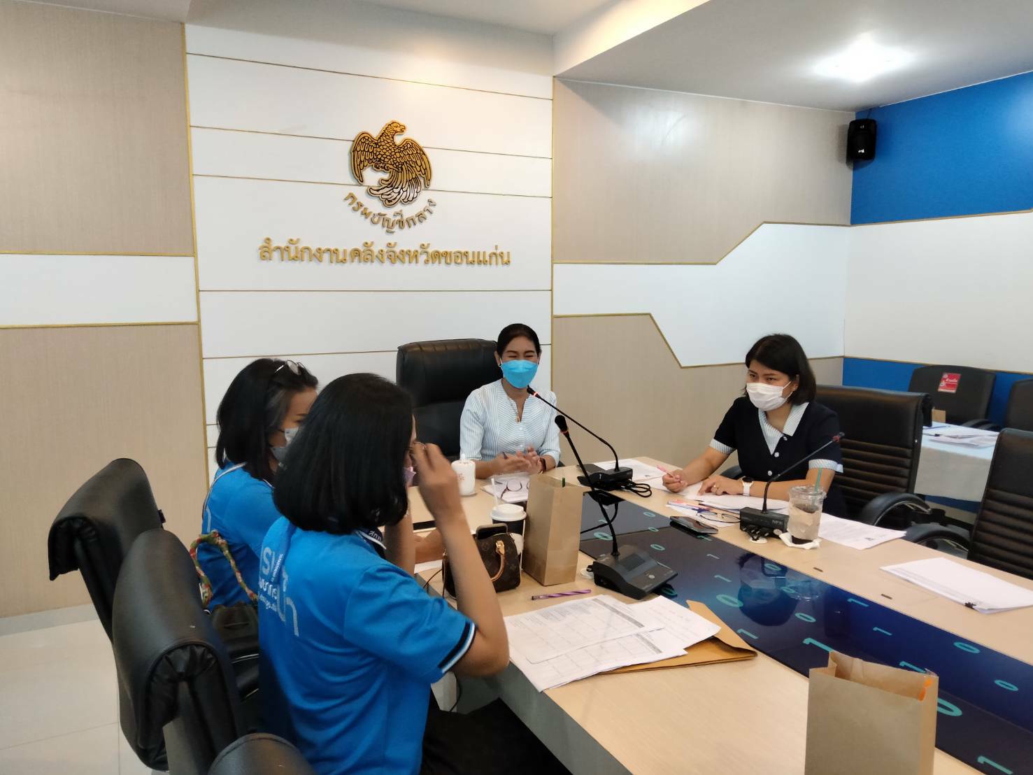 ?พช.ขอนแก่น : ร่วมประชุมติดตามเร่งรัดการใช้จ่ายงบประมาณภาครัฐจังหวัดขอนแก่น (กลุ่มย่อย) ครั้งที่ ๒/๒๕๖๕ ?