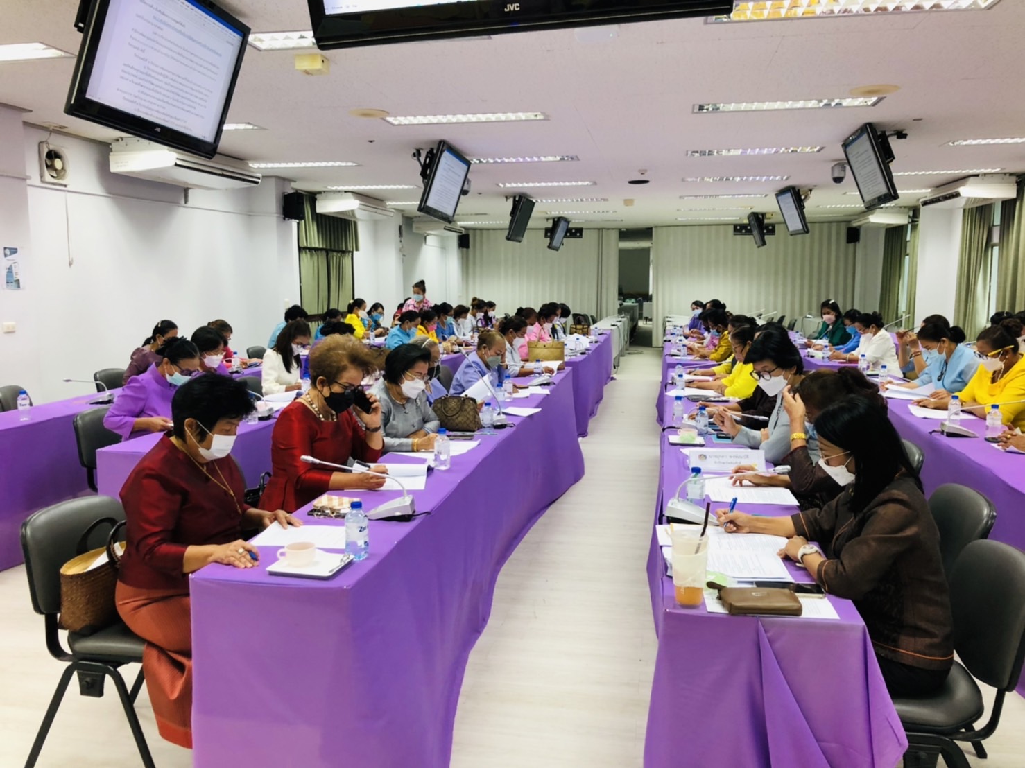 พช.ขอนแก่น : ประชุมคณะกรรมการพัฒนาสตรีจังหวัดขอนแก่น (กพสจ.) ครั้งที่ 4/2565