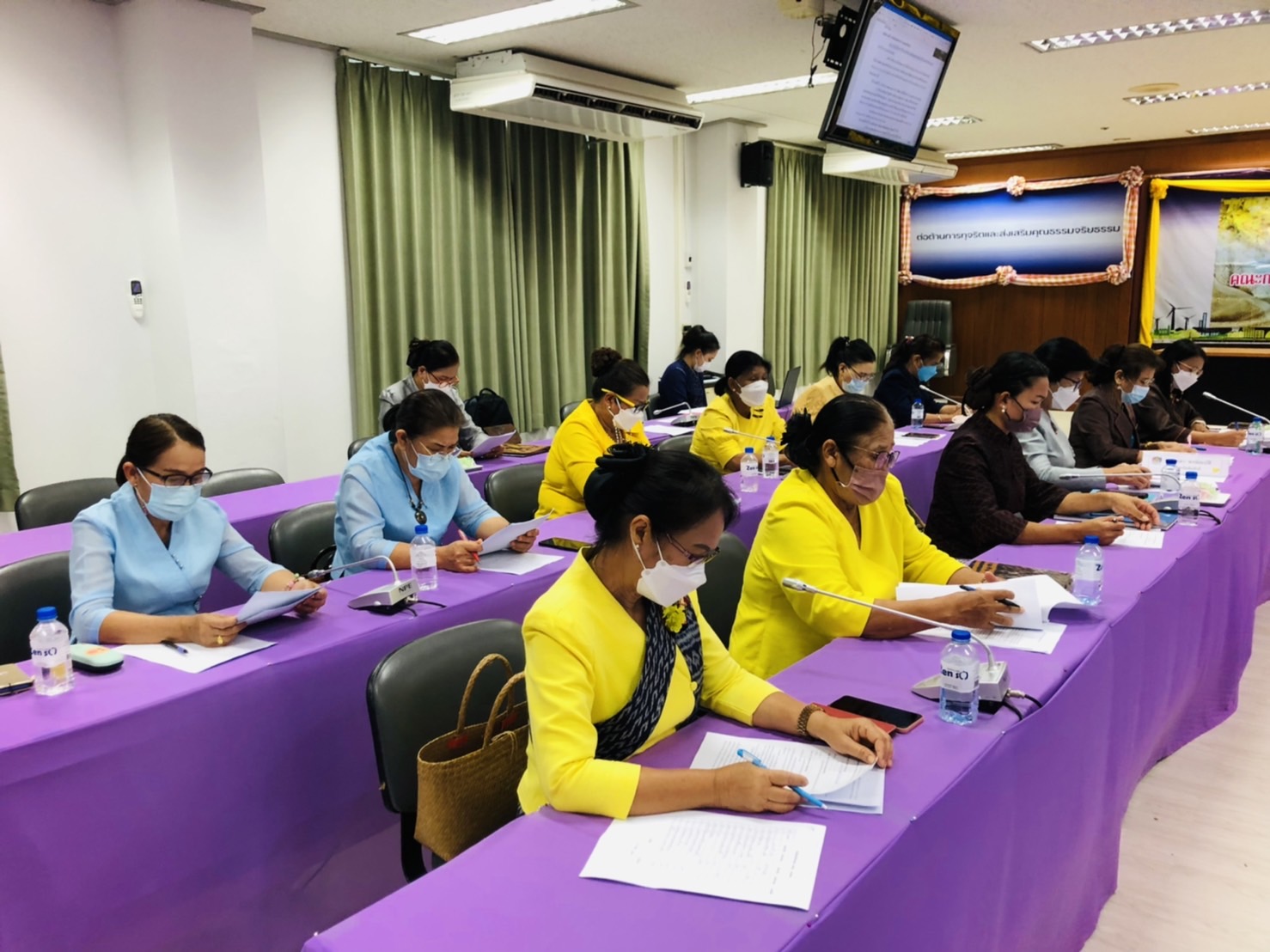 พช.ขอนแก่น : ประชุมคณะกรรมการพัฒนาสตรีจังหวัดขอนแก่น (กพสจ.) ครั้งที่ 4/2565