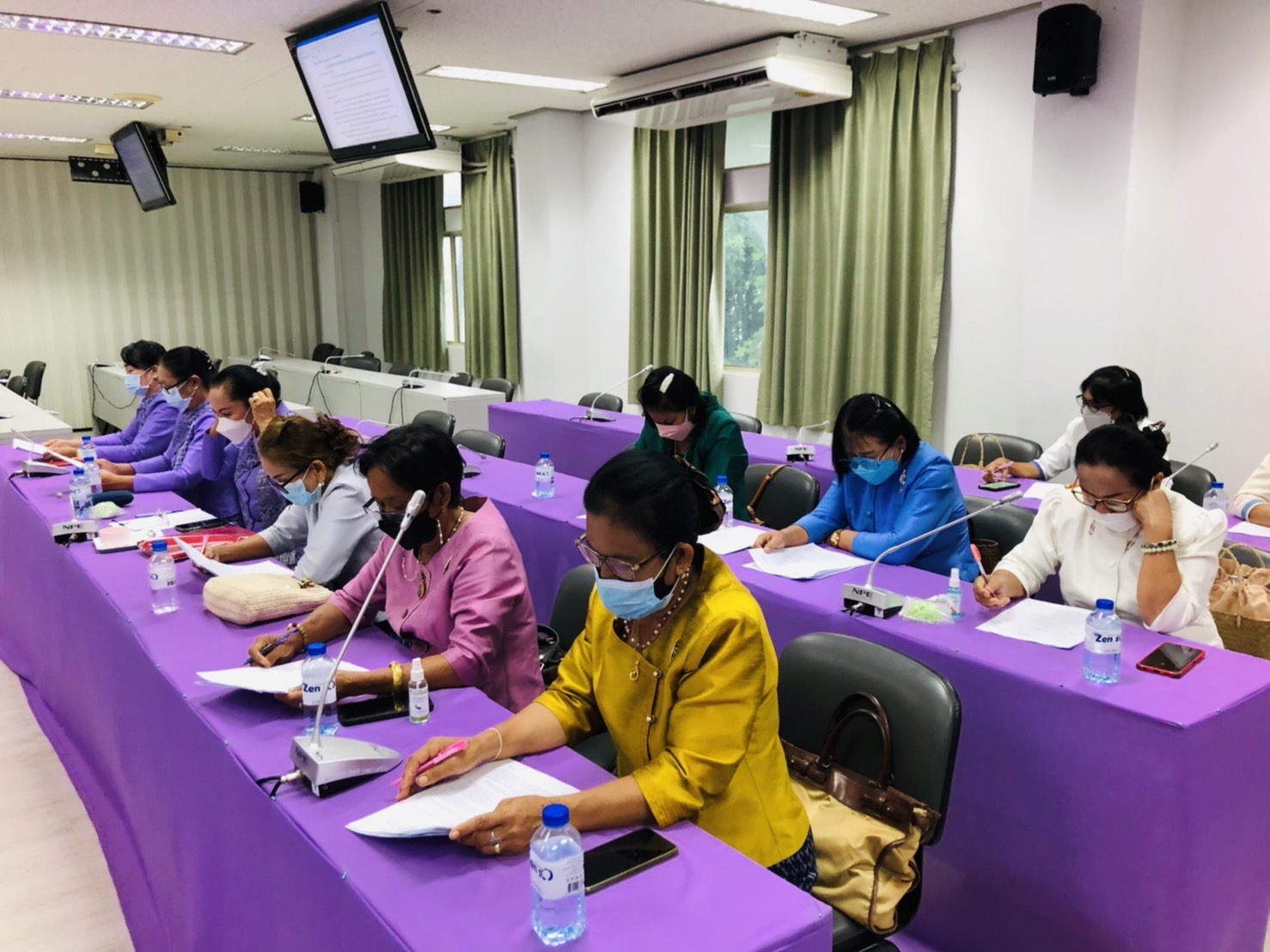 พช.ขอนแก่น : ประชุมคณะกรรมการพัฒนาสตรีจังหวัดขอนแก่น (กพสจ.) ครั้งที่ 4/2565