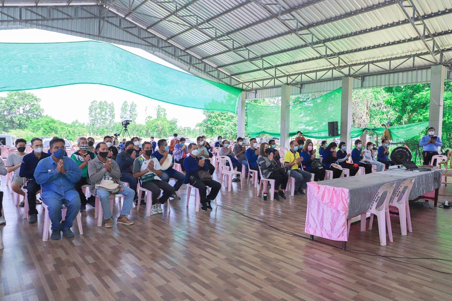 พช.ขอนแก่น : จัดกิจกรรม “โครงการ 130 ปี กระทรวงมหาดไทย : ความสุขสร้างได้ ด้วยใจอาสา โคก หนอง นา พุทธอารยเกษตร มจร.ขอนแก่น