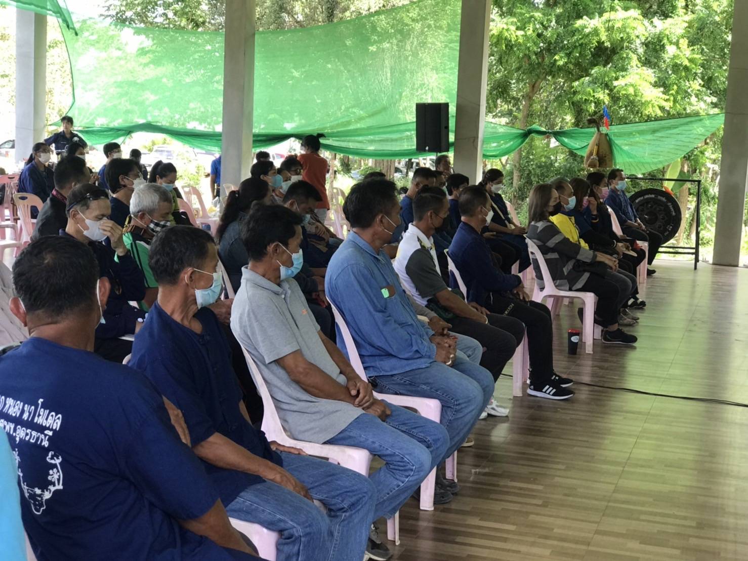พช.ขอนแก่น : จัดกิจกรรม “โครงการ 130 ปี กระทรวงมหาดไทย : ความสุขสร้างได้ ด้วยใจอาสา โคก หนอง นา พุทธอารยเกษตร มจร.ขอนแก่น
