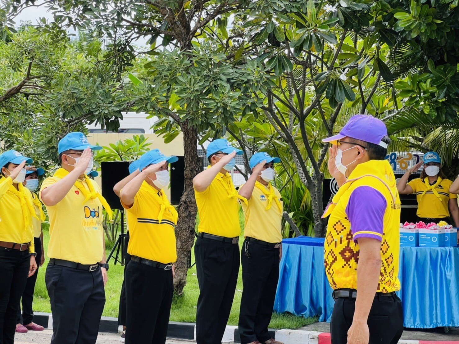 ? พช.ขอนแก่น ร่วมกิจกรรมอาสาพัฒนาทำความสะอาดปรับภูมิทัศน์ สถานพยาบาล ณ รพสต.หนองแซง อ.บ้านแฮด จ.ขอนแก่น?