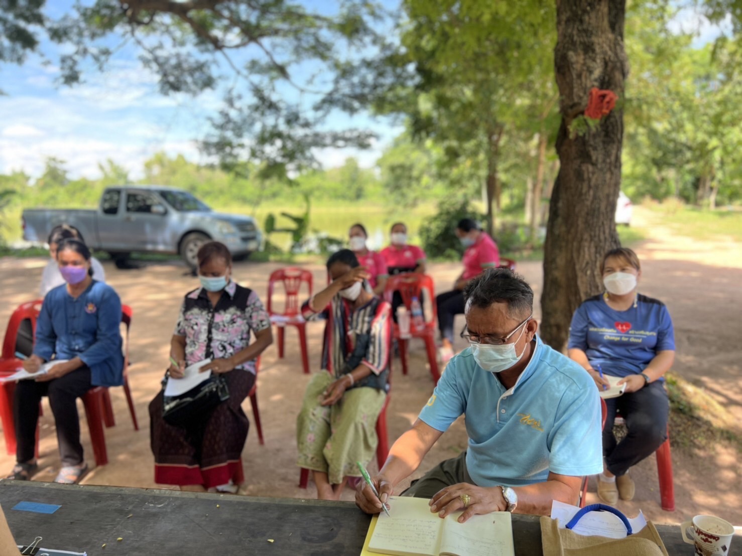 ?พช.ขอนแก่น เตรียมพร้อมประกวด ศูนย์ผู้นำจิตอาสา และพัฒนาผู้นำการเปลี่ยนแปลง ณ อำเภอเขาสวนกวาง ?