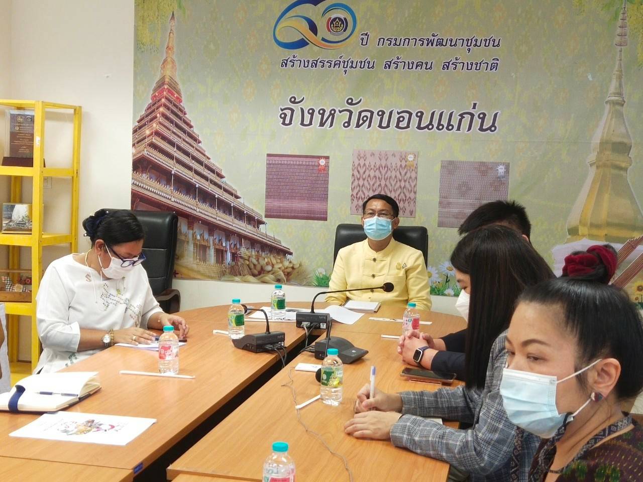 ?พช.ขอนแก่น : ให้การต้อนรับผู้จัดการอาวุโส สำนักส่งเสริมการจัดประชุมและนิทรรศการ ภาคตะวันออกเฉียงเหนือ เข้าพบหารือการจัดงาน FOOD TECH EXPO 2022: E-SAN EDITION ?