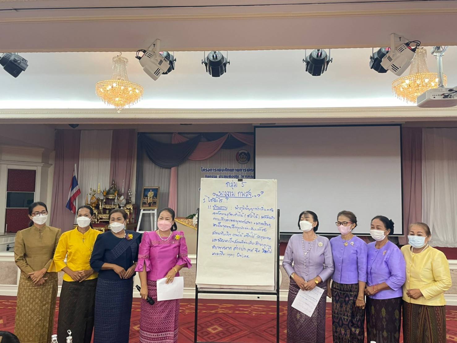 ?พช.ขอนแก่น : ดำเนินงานโครงการพัฒนาศักยภาพกลุ่มสตรีจังหวัดขอนแก่นประจำปี 2565 กิจกรรมประชุมเชิงปฏิบัติการคณะกรรมการพัฒนาสตรีจังหวัดขอนแก่น