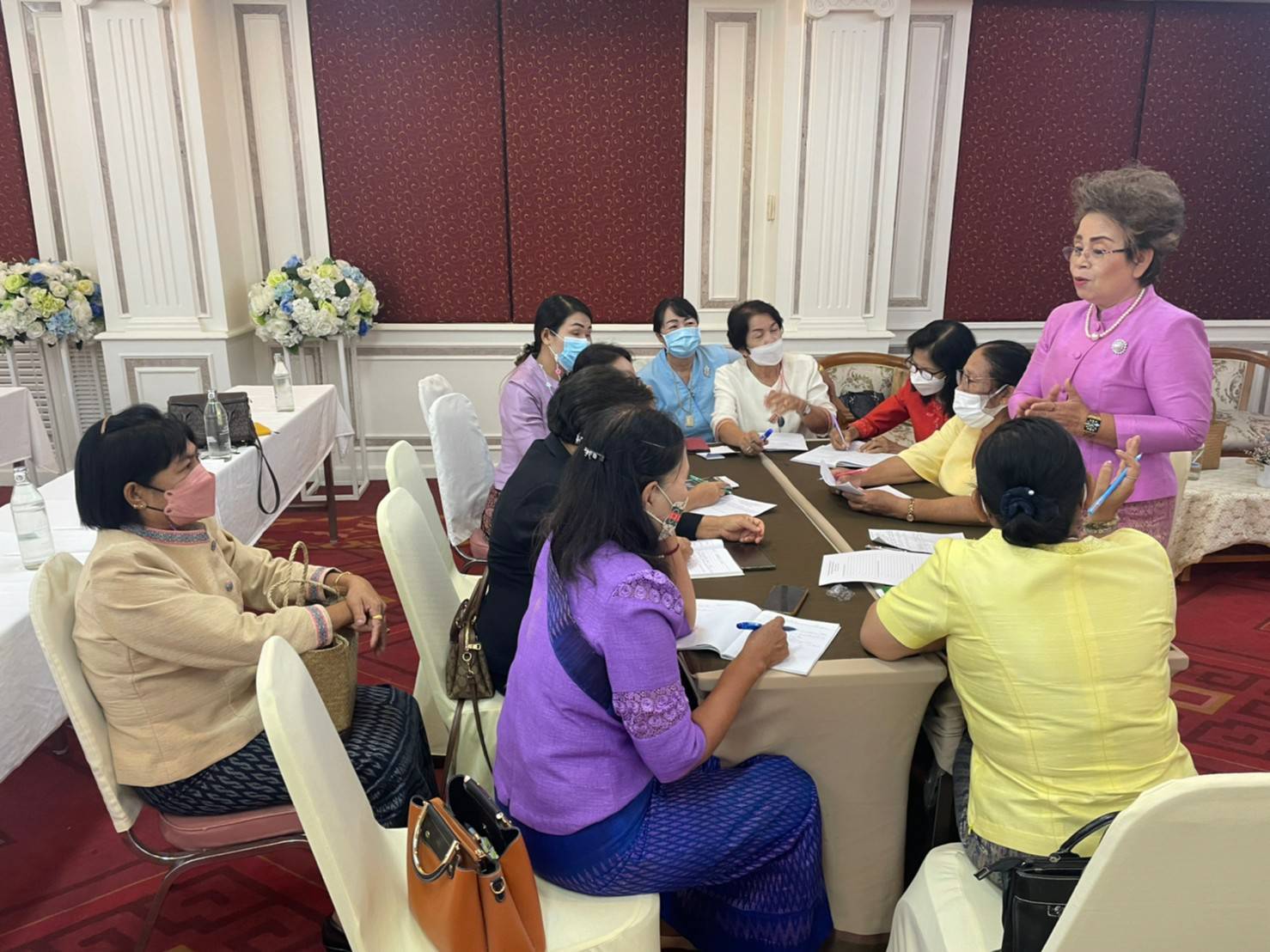 ?พช.ขอนแก่น : ดำเนินงานโครงการพัฒนาศักยภาพกลุ่มสตรีจังหวัดขอนแก่นประจำปี 2565 กิจกรรมประชุมเชิงปฏิบัติการคณะกรรมการพัฒนาสตรีจังหวัดขอนแก่น