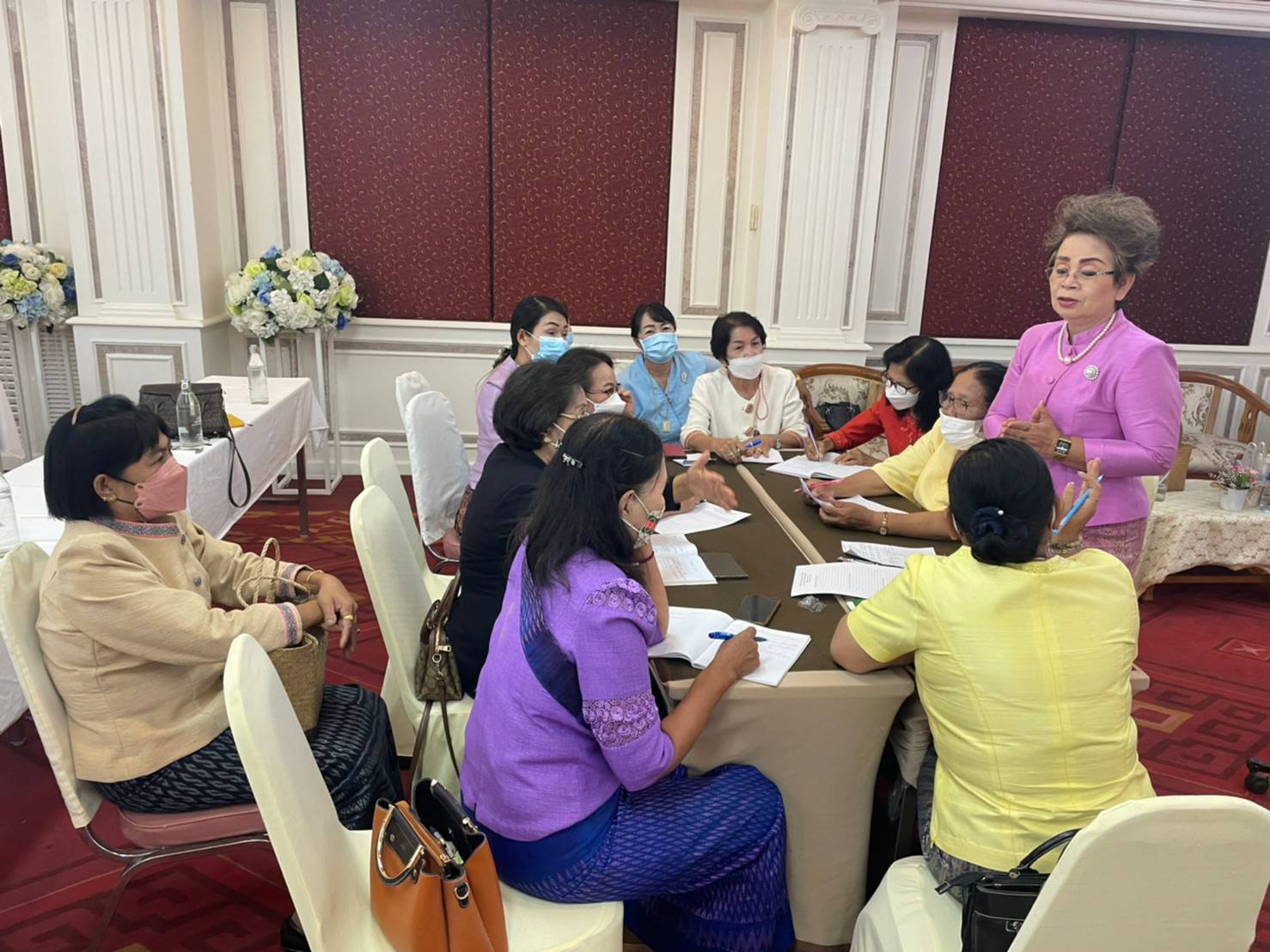 ?พช.ขอนแก่น : ดำเนินงานโครงการพัฒนาศักยภาพกลุ่มสตรีจังหวัดขอนแก่นประจำปี 2565 กิจกรรมประชุมเชิงปฏิบัติการคณะกรรมการพัฒนาสตรีจังหวัดขอนแก่น
