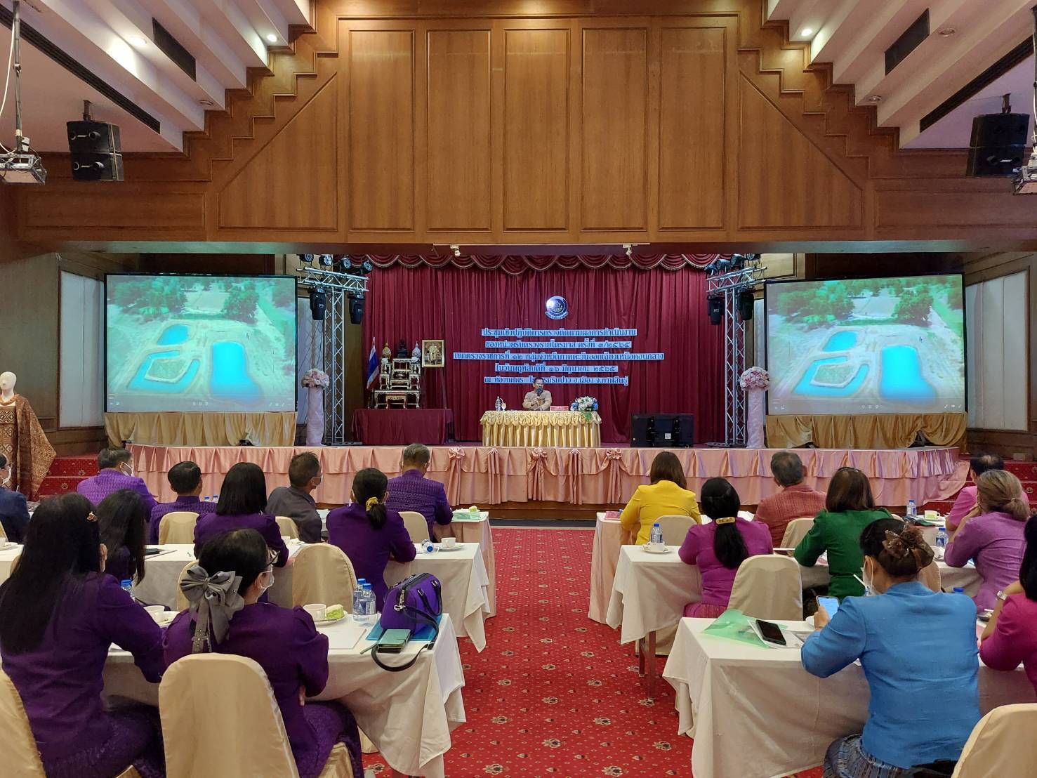 พช.ขอนแก่น : ร่วมประชุมเชิงปฏิบัติการตรวจติดตามผลการดำเนินงานของหน่วยรับตรวจ รายไตรมาส ครั้งที่ 3/2565 เขตตรวจราชการที่12 กลุ่มภาคตะวันออกเฉียงเหนือตอนกลาง