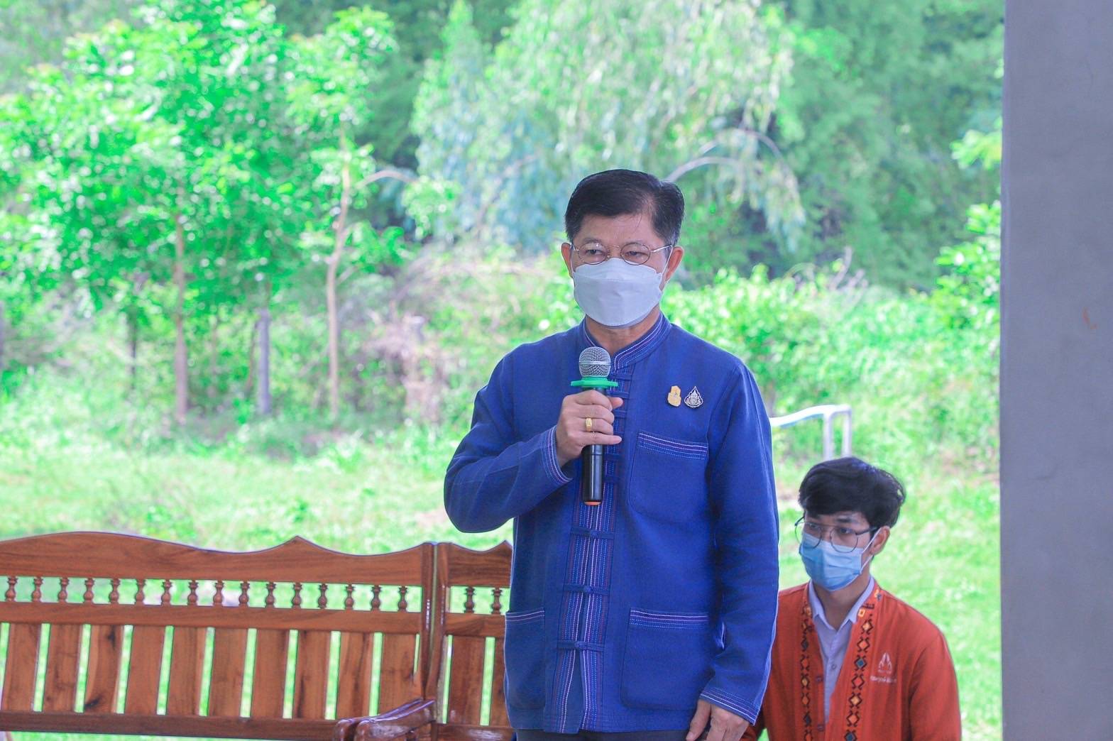 พช.ขอนแก่น : จัดกิจกรรม “โครงการ 130 ปี กระทรวงมหาดไทย : ความสุขสร้างได้ ด้วยใจอาสา โคก หนอง นา พุทธอารยเกษตร มจร.ขอนแก่น