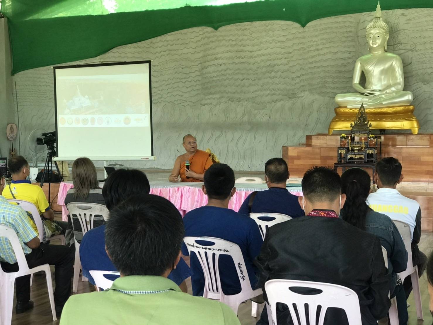 พช.ขอนแก่น : จัดกิจกรรม “โครงการ 130 ปี กระทรวงมหาดไทย : ความสุขสร้างได้ ด้วยใจอาสา โคก หนอง นา พุทธอารยเกษตร มจร.ขอนแก่น