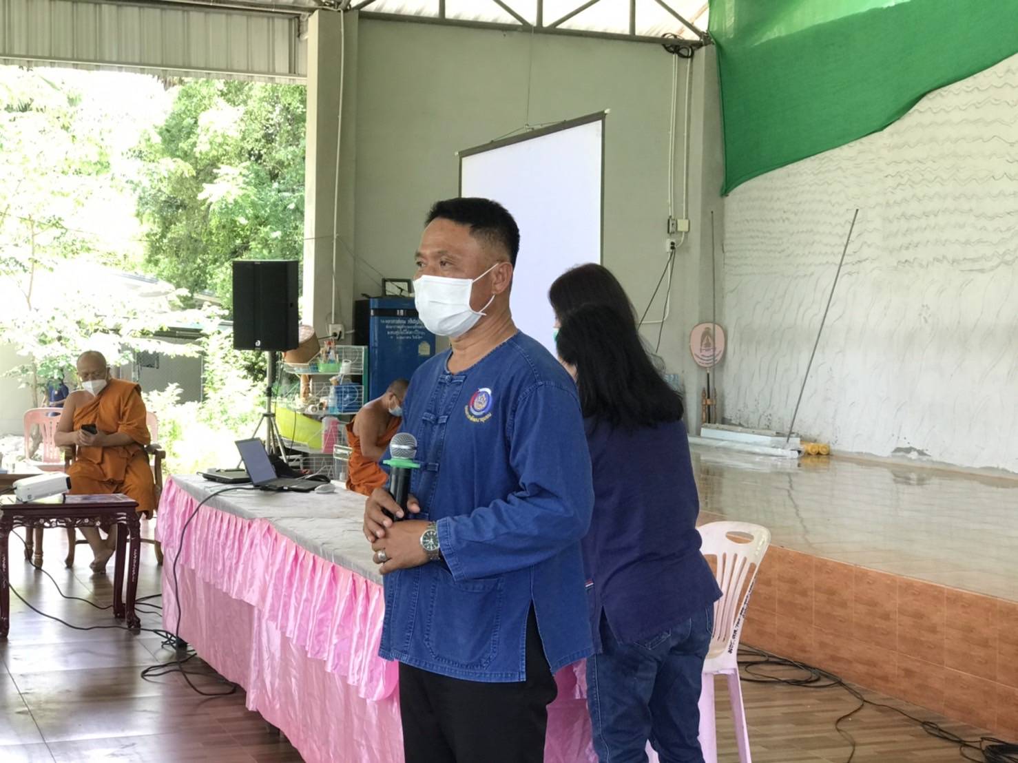 พช.ขอนแก่น : จัดกิจกรรม “โครงการ 130 ปี กระทรวงมหาดไทย : ความสุขสร้างได้ ด้วยใจอาสา โคก หนอง นา พุทธอารยเกษตร มจร.ขอนแก่น