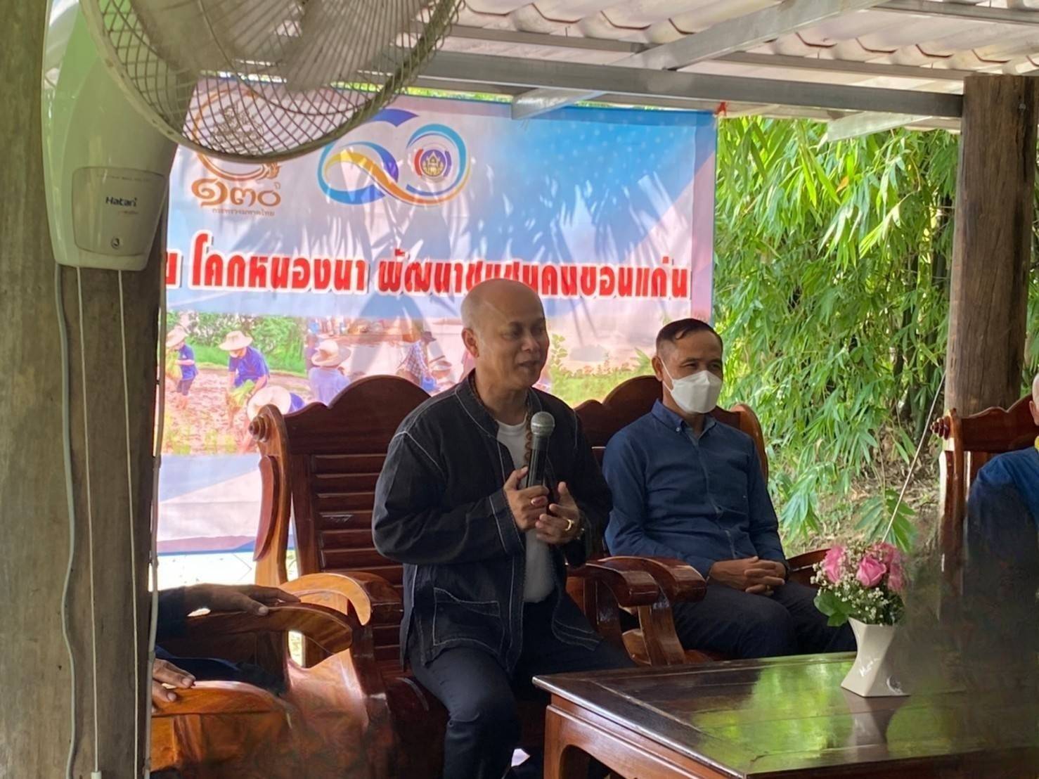พช.ขอนแก่น : รองอธิบดี พช.(นายสุรศักดิ์ อักษรกุล) พร้อมคณะ ลงพื้นที่ติดตามผลการดำเนินโครงการ “โคก หนอง นา พช.” จ.ขอนแก่น
