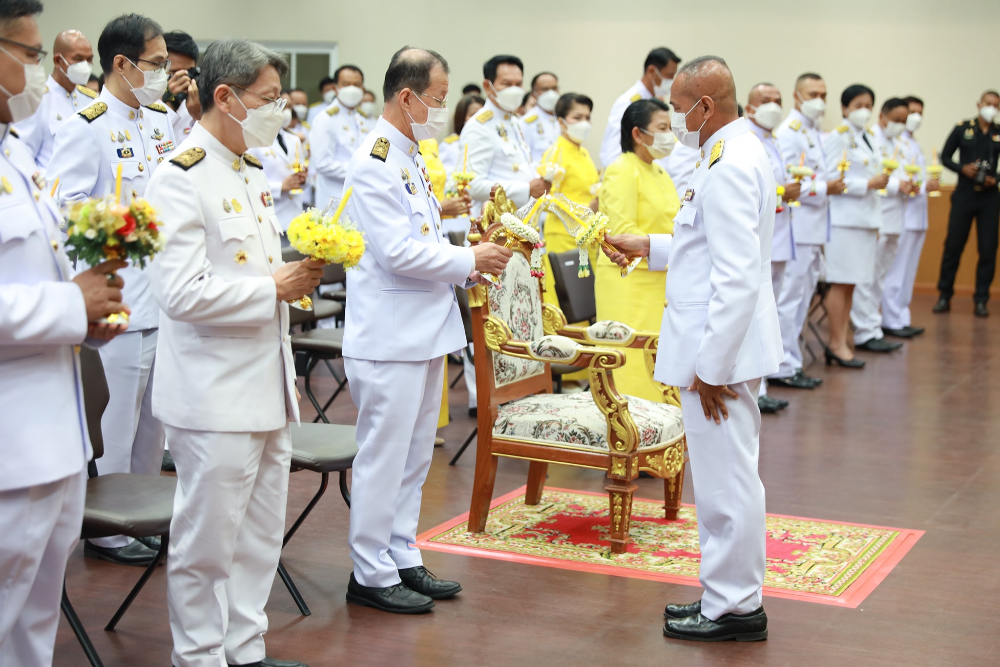 จังหวัดขอนแก่น จัดพิธีถวายเครื่องราชสักการะและถวายพระพรชัยมงคล เนื่องในโอกาสวันเฉลิมพระชนมพรรษาพระบาทสมเด็จพระเจ้าอยู่หัว 28 กรกฎาคม 2565