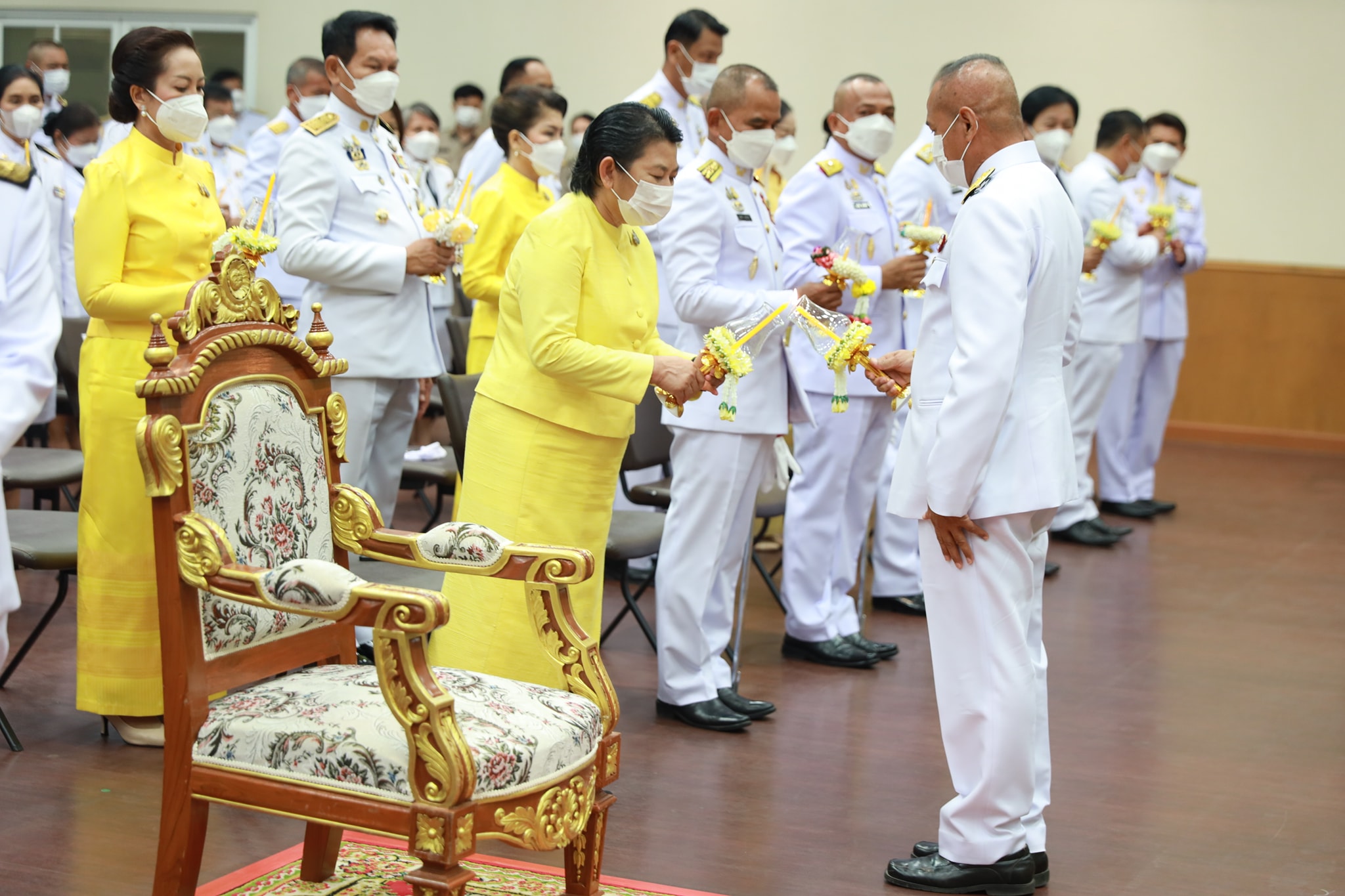 จังหวัดขอนแก่น จัดพิธีถวายเครื่องราชสักการะและถวายพระพรชัยมงคล เนื่องในโอกาสวันเฉลิมพระชนมพรรษาพระบาทสมเด็จพระเจ้าอยู่หัว 28 กรกฎาคม 2565
