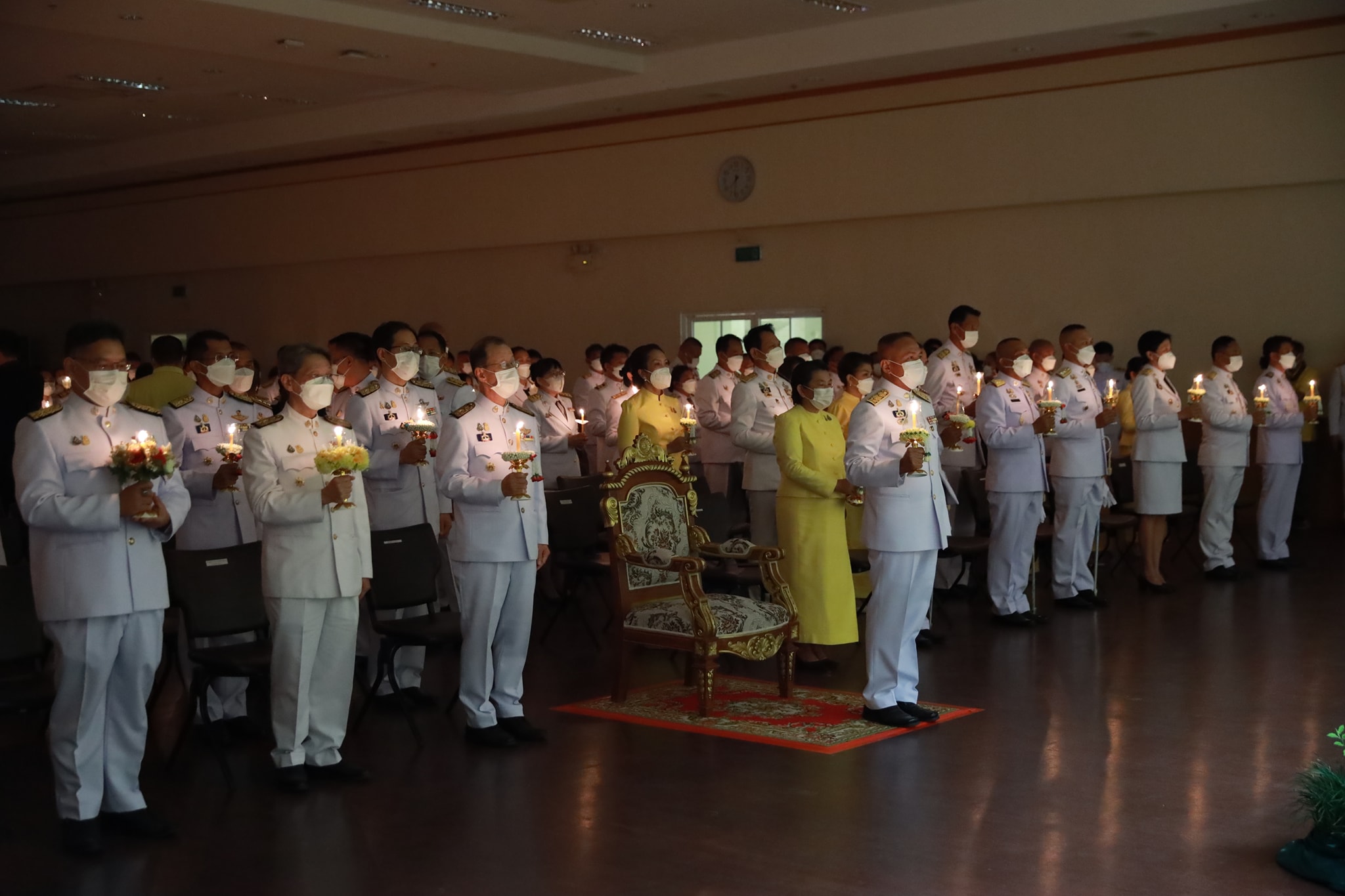 จังหวัดขอนแก่น จัดพิธีถวายเครื่องราชสักการะและถวายพระพรชัยมงคล เนื่องในโอกาสวันเฉลิมพระชนมพรรษาพระบาทสมเด็จพระเจ้าอยู่หัว 28 กรกฎาคม 2565