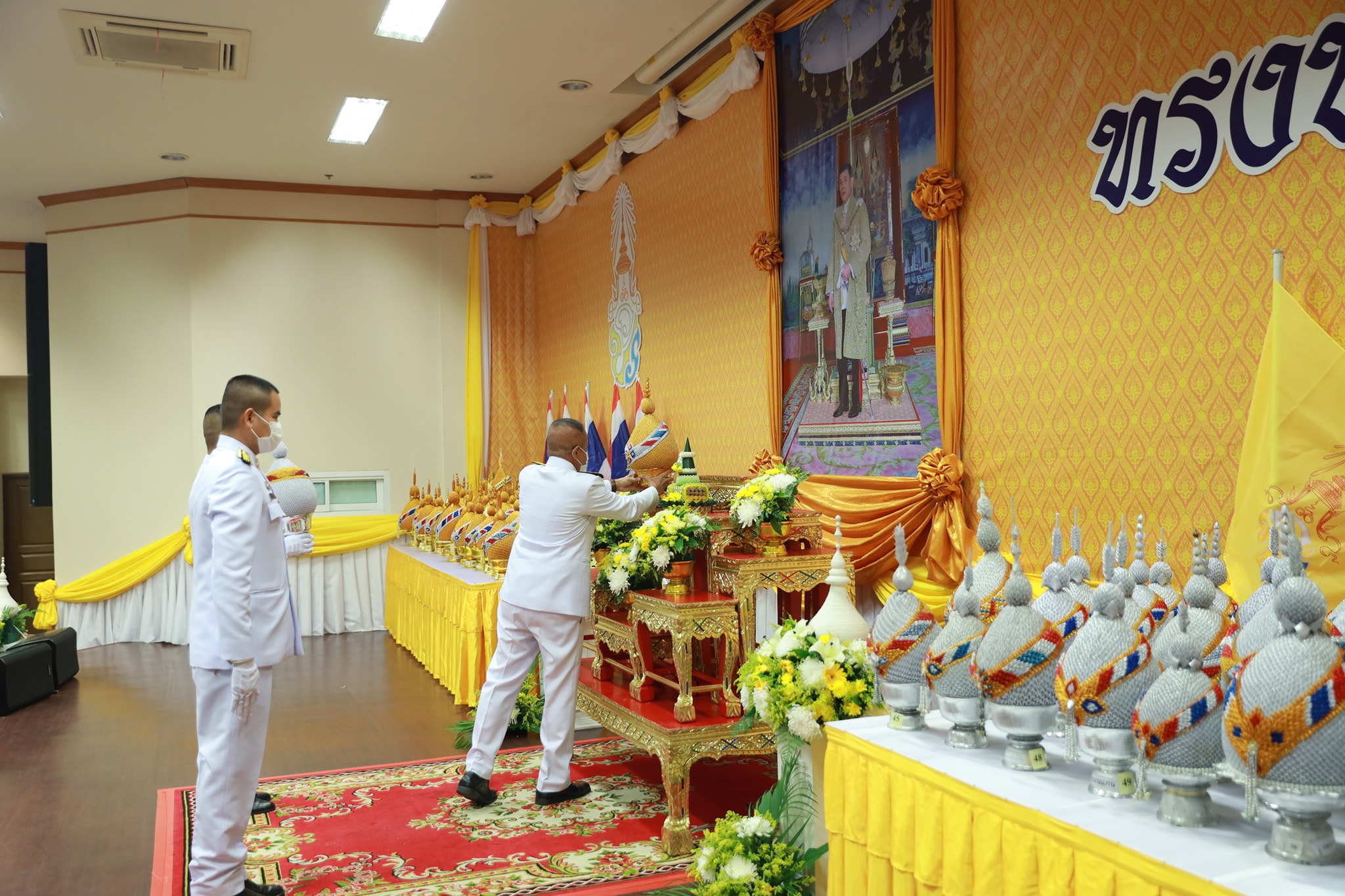 จังหวัดขอนแก่น จัดพิธีถวายเครื่องราชสักการะและถวายพระพรชัยมงคล เนื่องในโอกาสวันเฉลิมพระชนมพรรษาพระบาทสมเด็จพระเจ้าอยู่หัว 28 กรกฎาคม 2565