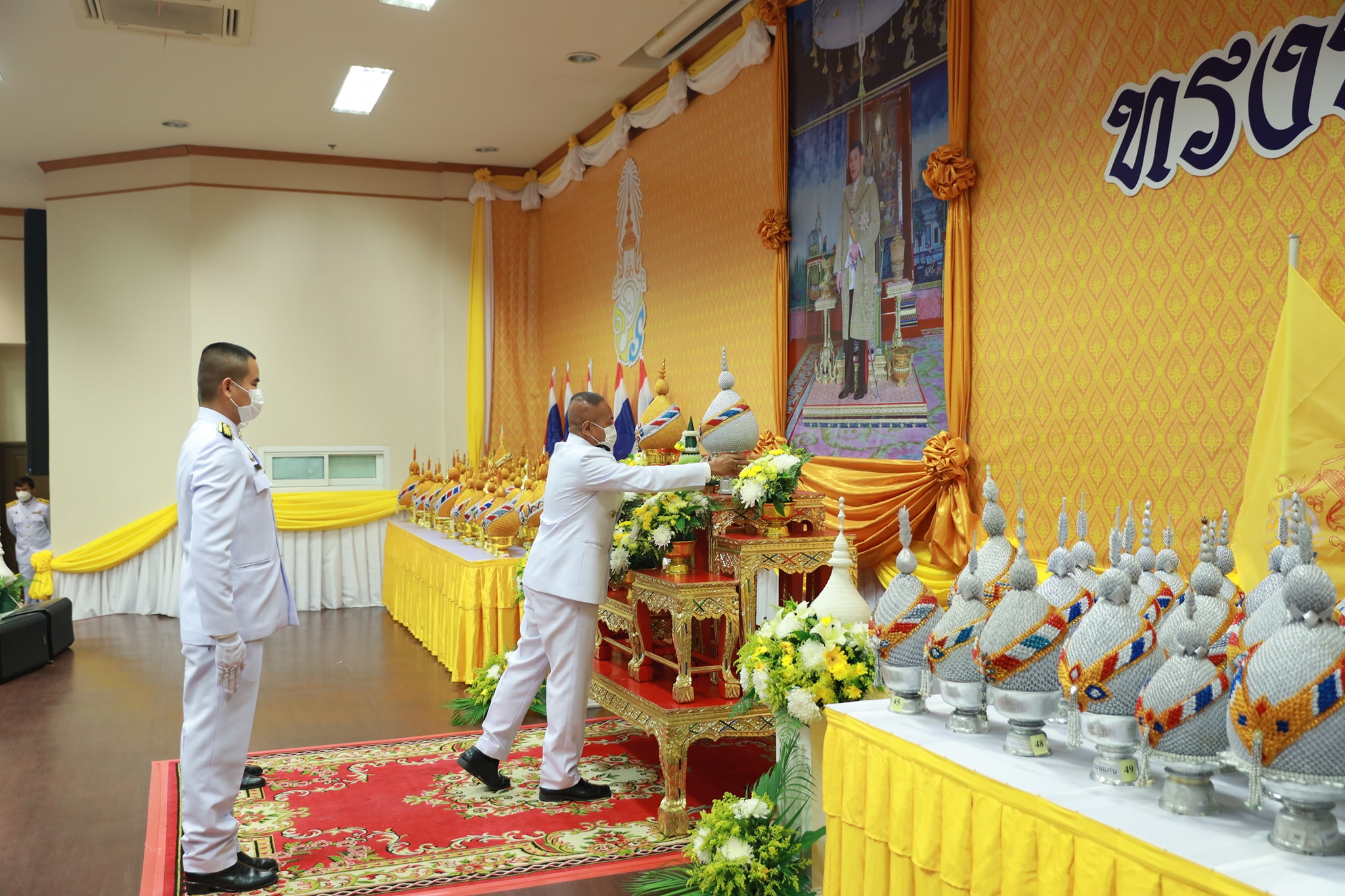 จังหวัดขอนแก่น จัดพิธีถวายเครื่องราชสักการะและถวายพระพรชัยมงคล เนื่องในโอกาสวันเฉลิมพระชนมพรรษาพระบาทสมเด็จพระเจ้าอยู่หัว 28 กรกฎาคม 2565