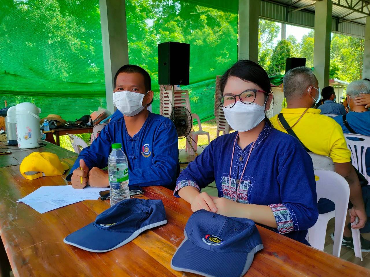 พช.ขอนแก่น : ร่วมกิจกรรมโครงการ 130 ปี กระทรวงมหาดไทย : ความสุขสร้างได้ ด้วยใจอาสา “แบกจอบ เสียม หิ้วปิ่นโต ร่วมสานสัมพันธ์เอามื้อสามัคคี” โคก หนอง นา พุทธอารยเกษตร มจร.ขอนแก่น