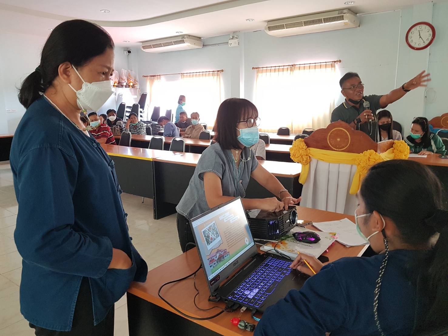 ?พช.ขอนแก่น : เตรียมความพร้อมการประกวดสารสนเทศตำบลต้นแบบเพื่อการพัฒนาคุณภาพชีวิต ระดับจังหวัด จังหวัดขอนแก่น ประจำปี 2565