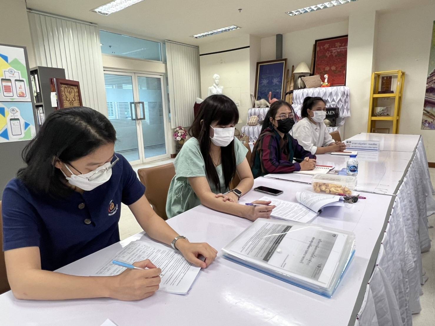 ?พช.ขอนแก่น : ประชุมผู้อำนวยการกลุ่มงานและนักวิชาการพัฒนาชุมชน เพื่อประสานแผนการดำเนินงานพัฒนาชุมชน จังหวัดขอนแก่น ครั้งที่ 9/2565