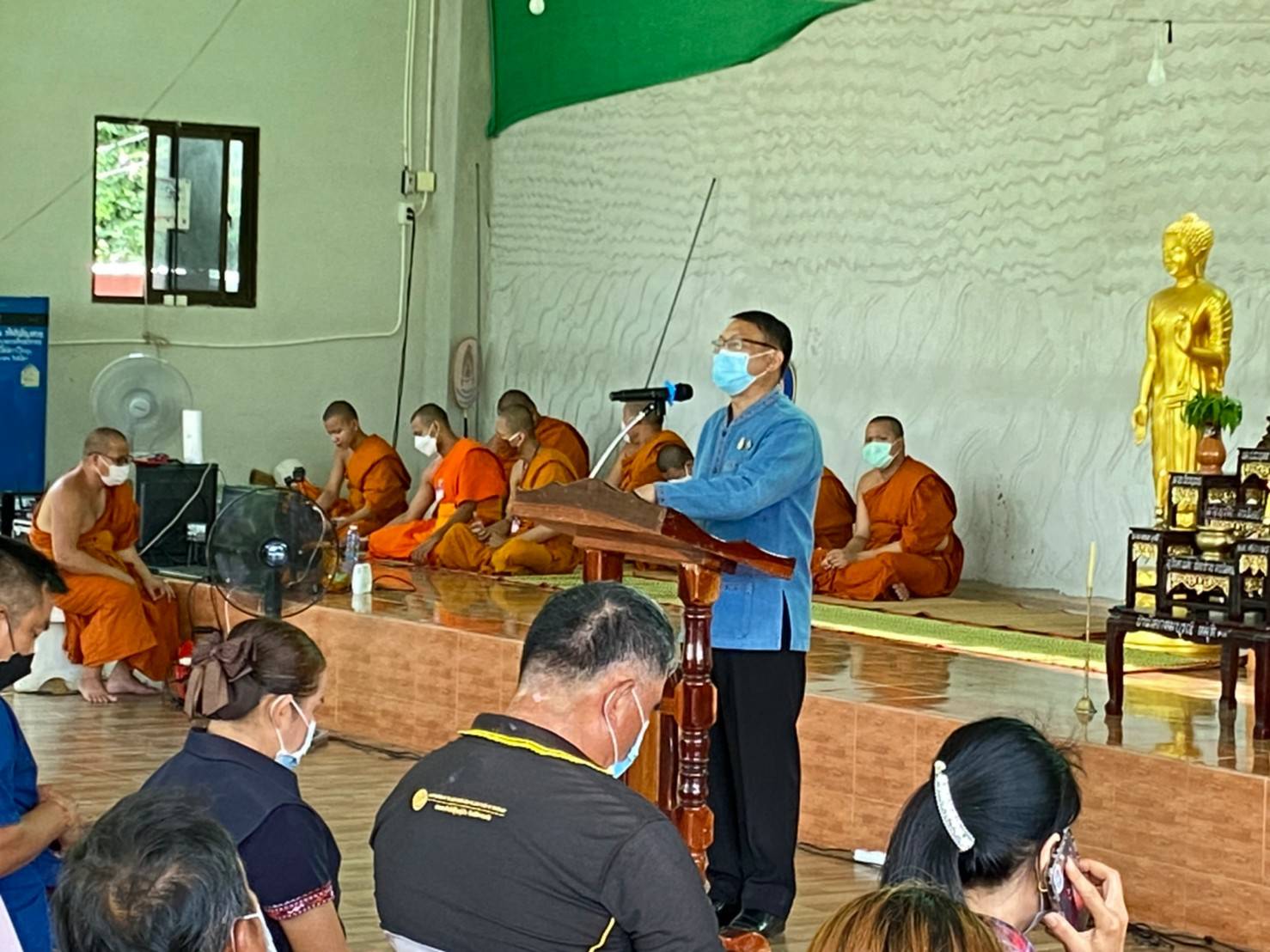 พช.ขอนแก่น : ร่วมกิจกรรมโครงการ 130 ปี กระทรวงมหาดไทย : ความสุขสร้างได้ ด้วยใจอาสา “แบกจอบ เสียม หิ้วปิ่นโต ร่วมสานสัมพันธ์เอามื้อสามัคคี” โคก หนอง นา พุทธอารยเกษตร มจร.ขอนแก่น