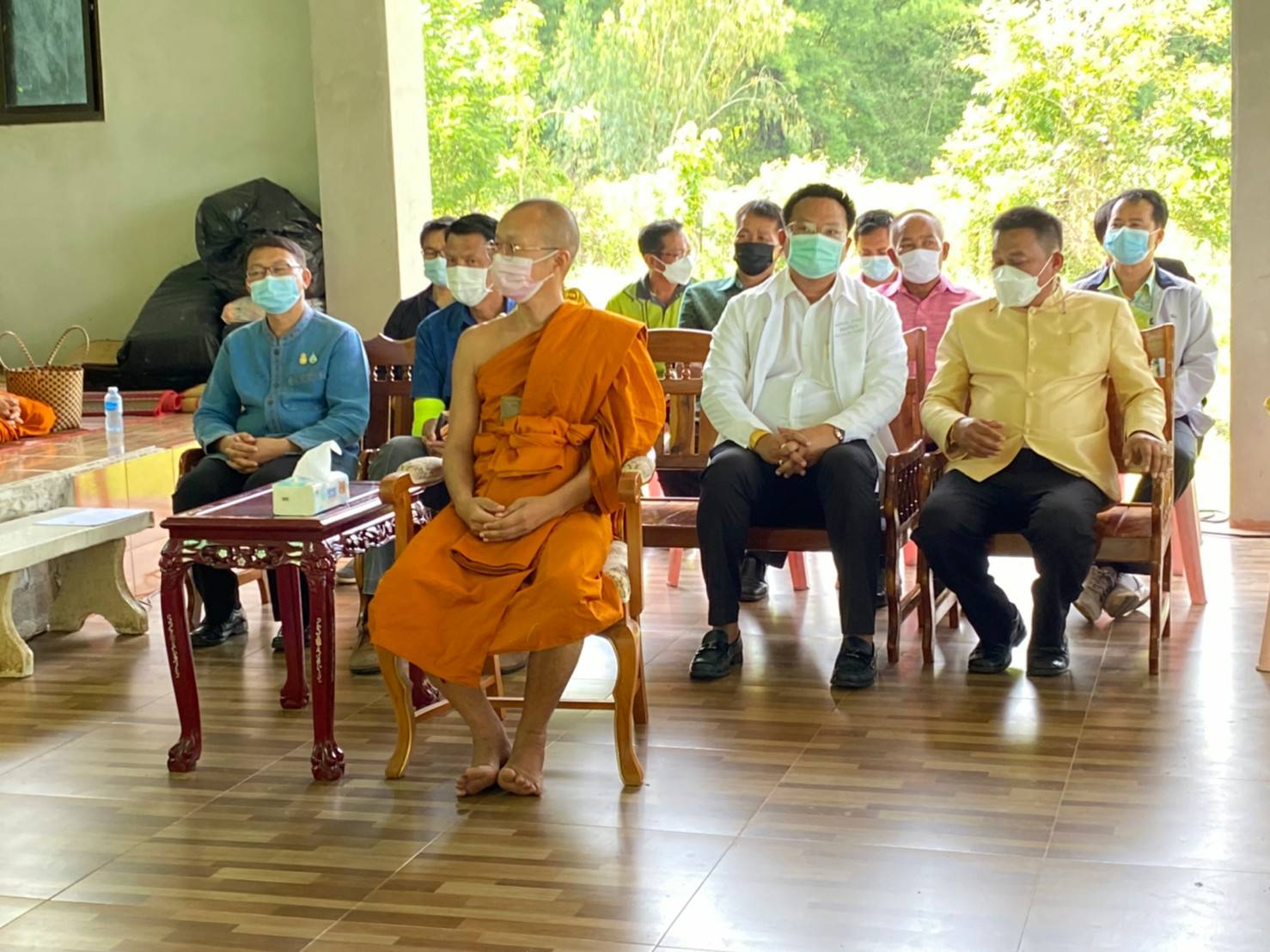 พช.ขอนแก่น : ร่วมกิจกรรมโครงการ 130 ปี กระทรวงมหาดไทย : ความสุขสร้างได้ ด้วยใจอาสา “แบกจอบ เสียม หิ้วปิ่นโต ร่วมสานสัมพันธ์เอามื้อสามัคคี” โคก หนอง นา พุทธอารยเกษตร มจร.ขอนแก่น