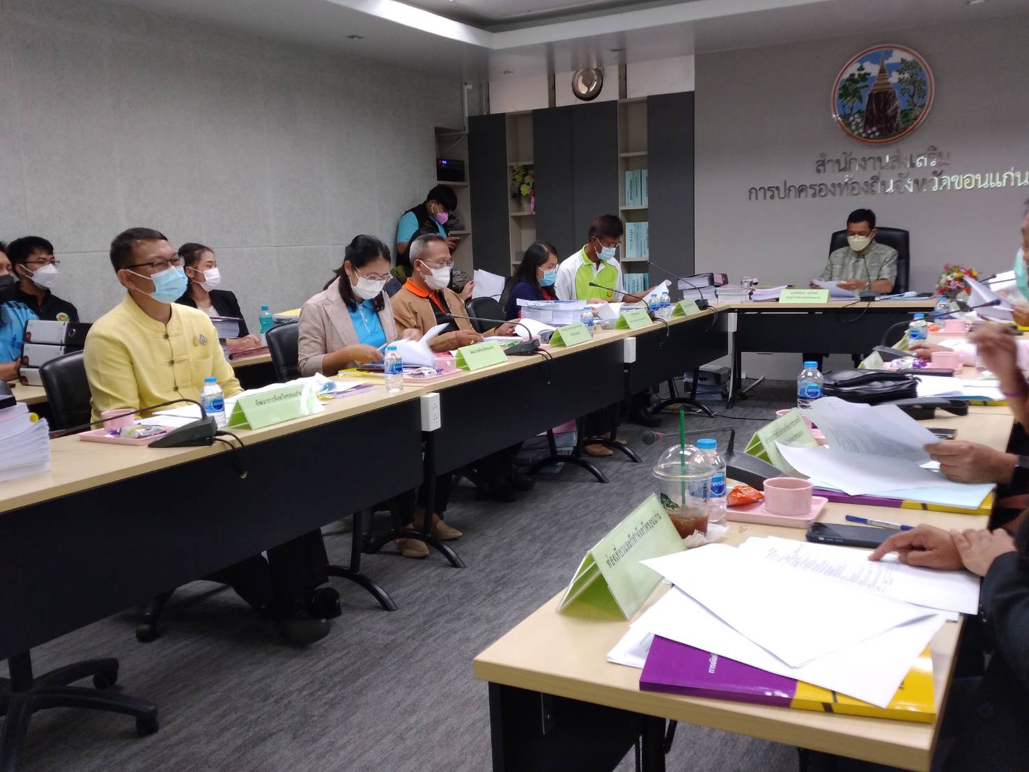?พช.ขอนแก่น : ร่วมประชุมคณะกรรมการคัดเลือกองค์กรปกครองส่วนท้องถิ่นที่มีผลการปฏิบัติงานดีเด่นระดับจังหวัด  ประจำปี พ.ศ. 2565?