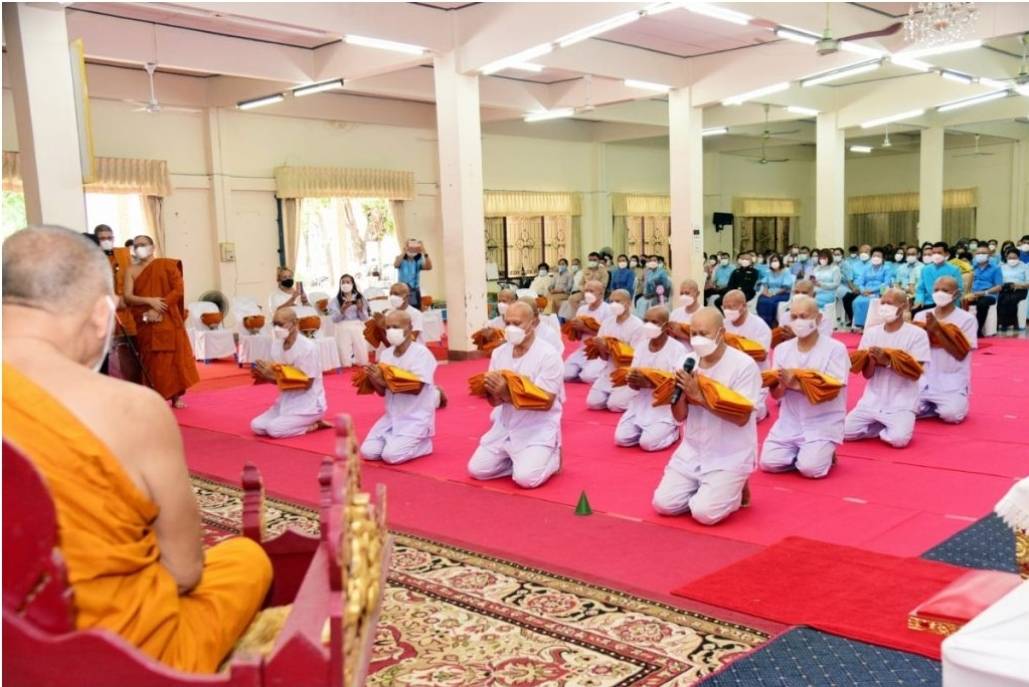 ?จังหวัดขอนแก่น จัดอุปสมบท 910 รูป เฉลิมฯ “พระบรมราชชนนีพันปีหลวง” มหามงคลพระชนมพรรษา 90 พรรษา?