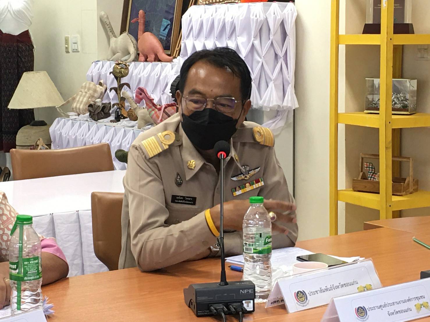 พช.ขอนแก่น : ประชุมคณะกรรมการรับรองมาตรฐานการพัฒนาชุมชน ระดับจังหวัด