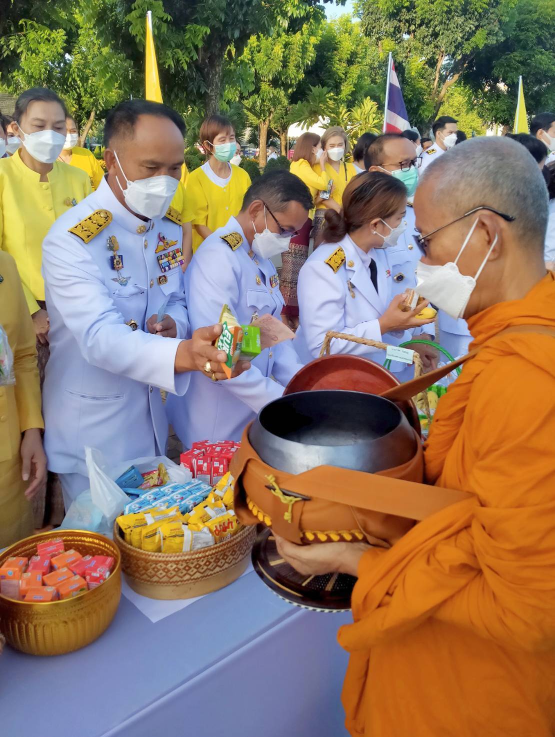 จังหวัดขอนแก่น : จัดกิจกรรมเฉลิมพระเกียรติพระบาทสมเด็จพระเจ้าอยู่หัว เนื่องในโอกาสวันเฉลิมพระชนมพรรษา 28 กรกฎาคม 2565