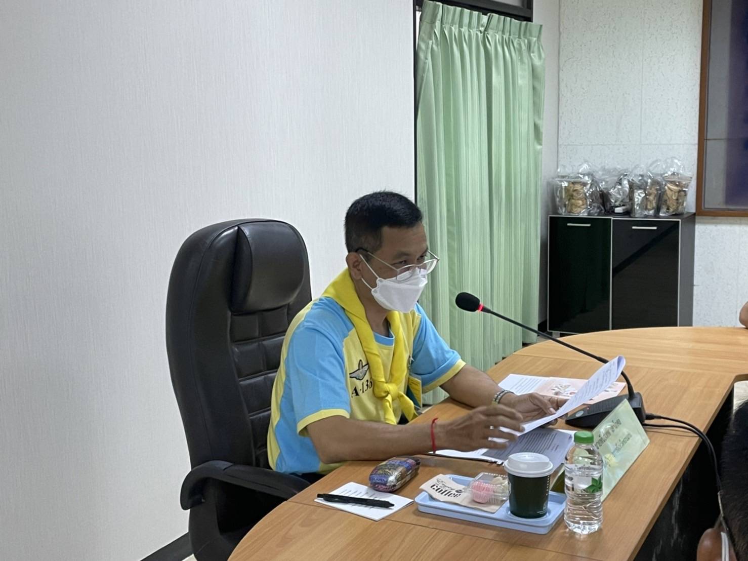 พช.ขอนแก่น : ร่วมประชุมจิตอาสา ๙๐๔ จังหวัดขอนแก่น ที่ผ่านการฝึกหลักสูตรจิตอาสา ๙๐๔ “หลักสูตรพื้นฐาน”(ภาค๒) รุ่นที่ ๒/๒๕๖๕ ระหว่างวันที่ ๘-๒๔ มิถุนายน ๒๕๖๕