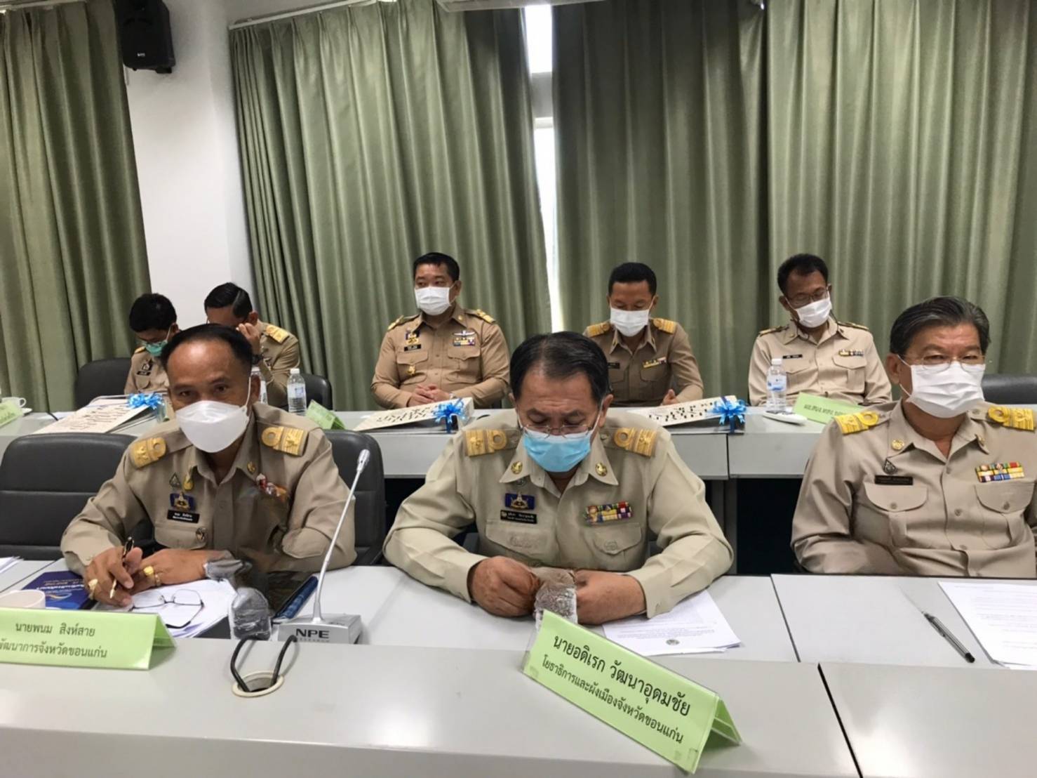 พช. ขอนแก่น : ร่วมการประชุมหัวหน้าส่วนราชการ หัวหน้าหน่วยงานรัฐวิสาหกิจ จังหวัดขอนแก่น ครั้งที่ 7/2565
