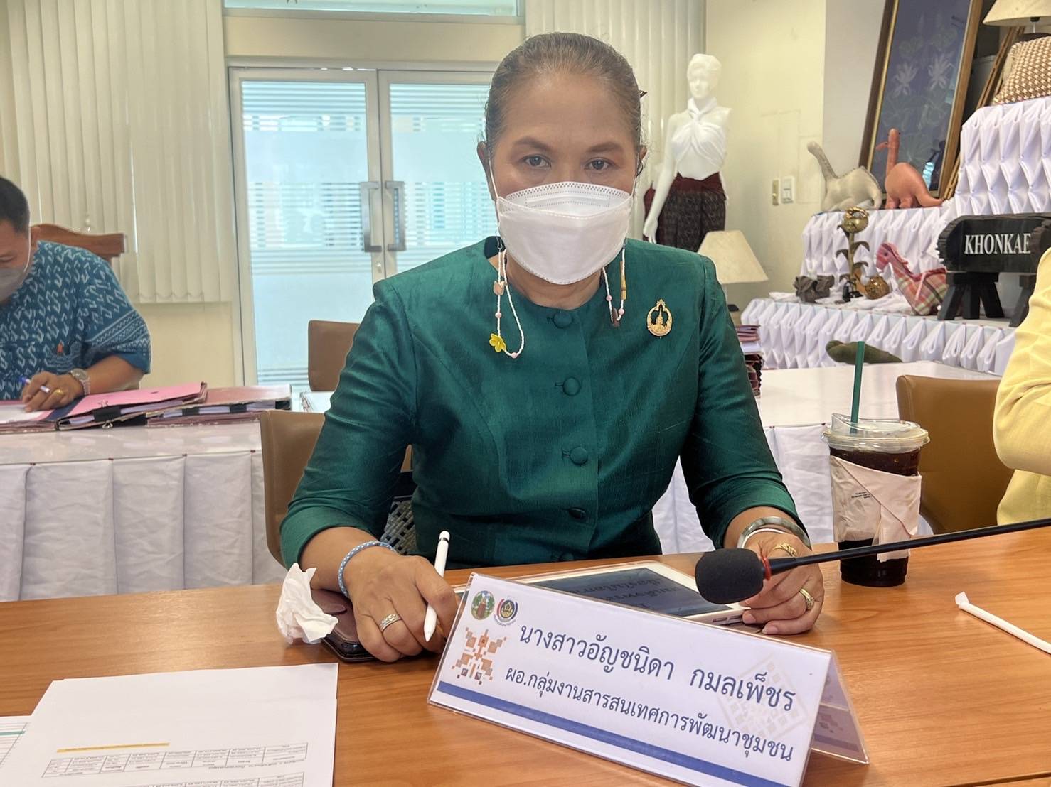 พช.ขอนแก่น : ร่วมประชุมกรมการพัฒนาชุมชน ครั้งที่ 7/2565 ผ่านระบบวีดิทัศน์ทางไกล (Video Conference)