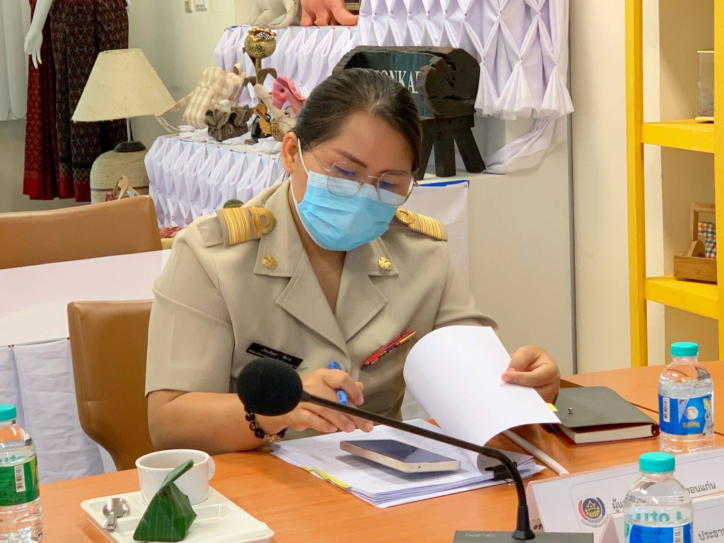 พช.ขอนแก่น : ประชุมคณะอนุกรรมการตรวจประเมินเพื่อการรับรองมาตรฐานการพัฒนาชุมชนจังหวัด