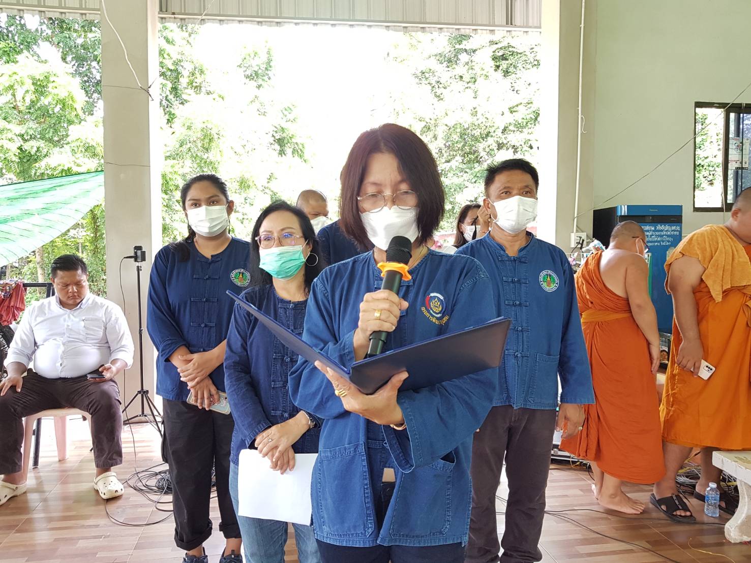 พช.ขอนแก่น : ร่วมกิจกรรมโครงการ 130 ปี กระทรวงมหาดไทย : ความสุขสร้างได้ ด้วยใจอาสา “แบกจอบ เสียม หิ้วปิ่นโต ร่วมสานสัมพันธ์เอามื้อสามัคคี” โคก หนอง นา พุทธอารยเกษตร มจร.ขอนแก่น