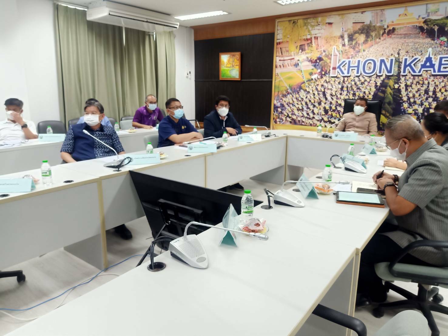 พช.ขอนแก่น : ร่วมประชุมขับเคลื่อนและติดตามนโยบายของรัฐบาล และภารกิจสำคัญของกระทรวงมหาดไทย ประจำปีงบประมาณ พ.ศ. 2565 (เดือนกรกฎาคม 2565)