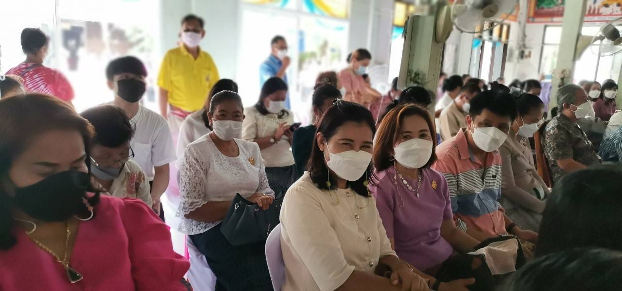 พช.ขอนแก่น : รองอธิบดีกรมการพัฒนาชุมชน (นายสุรศักดิ์  อักษรกุล) ทอดผ้าป่าสามัคคี สมทบทุนสร้างอุโบสถวัดทางพาด อำเภอเขาสวนกวาง จังหวัดขอนแก่น