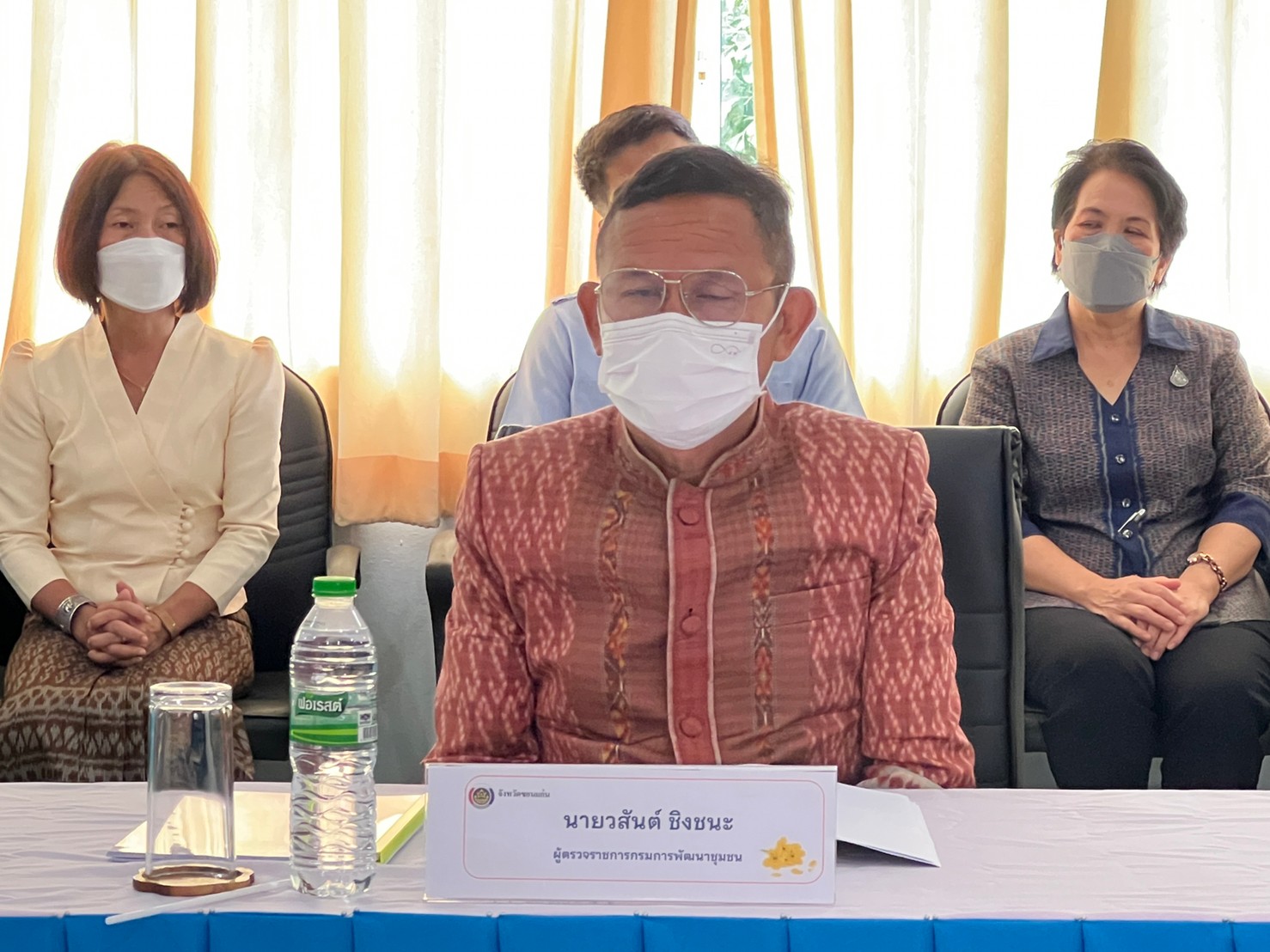 จังหวัดขอนแก่น : นายวสันต์ ชิงชนะ ผู้ตรวจราชการกรมการพัฒนาชุมชน พิจารณาคัดเลือกสารสนเทศตำบลต้นแบบ เพื่อพัฒนาคุณภาพชีวิต ระดับเขตตรวจราชการที่ 12 ประจำปี 2565 
